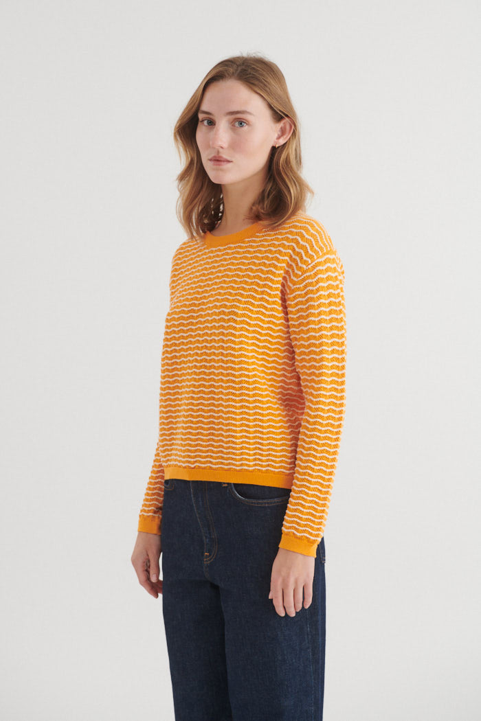 Leichter Sommerpullover CASHI aus Bio-Baumwolle