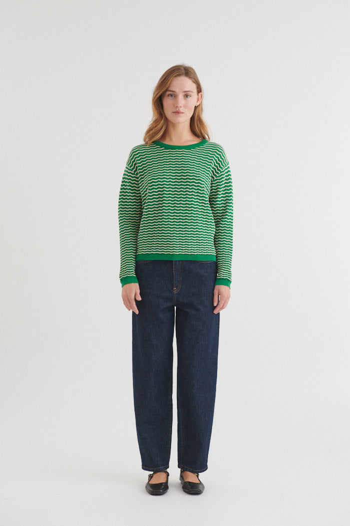 Leichter Sommerpullover CASHI aus Bio-Baumwolle