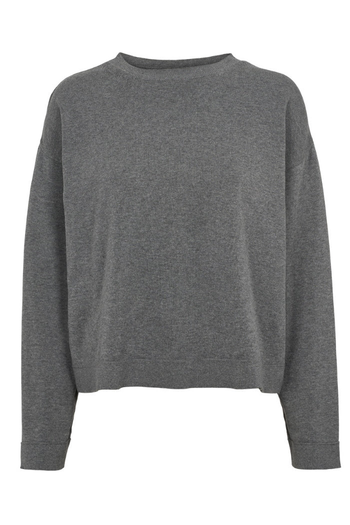 Rundhals-Pullover KARI aus Bio-Baumwolle