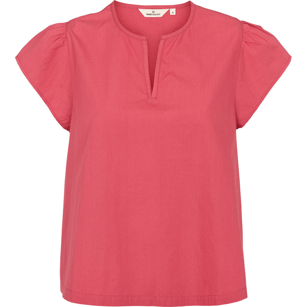 Kurzarm Shirt SILJE Bluse aus Bio-Baumwolle
