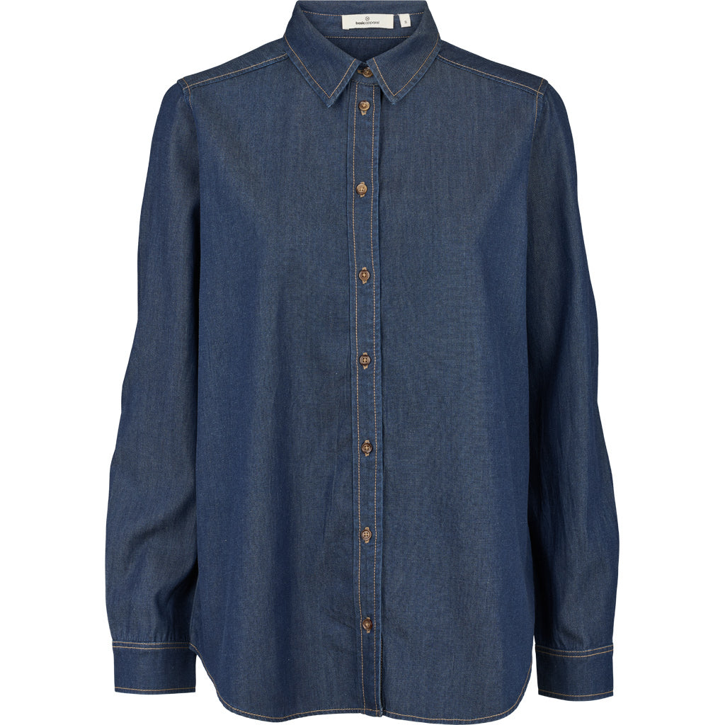 Denim Blusenshirt BINE aus Tencel