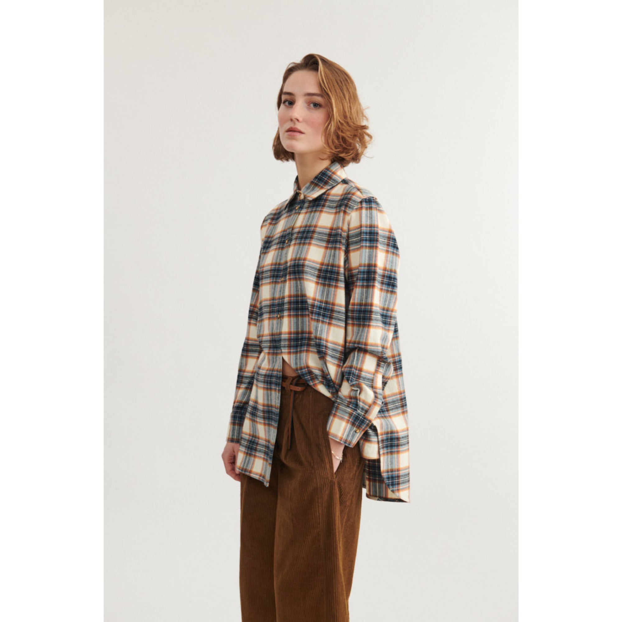 Oversize Bluse LULA aus Bio-Baumwolle GOTS