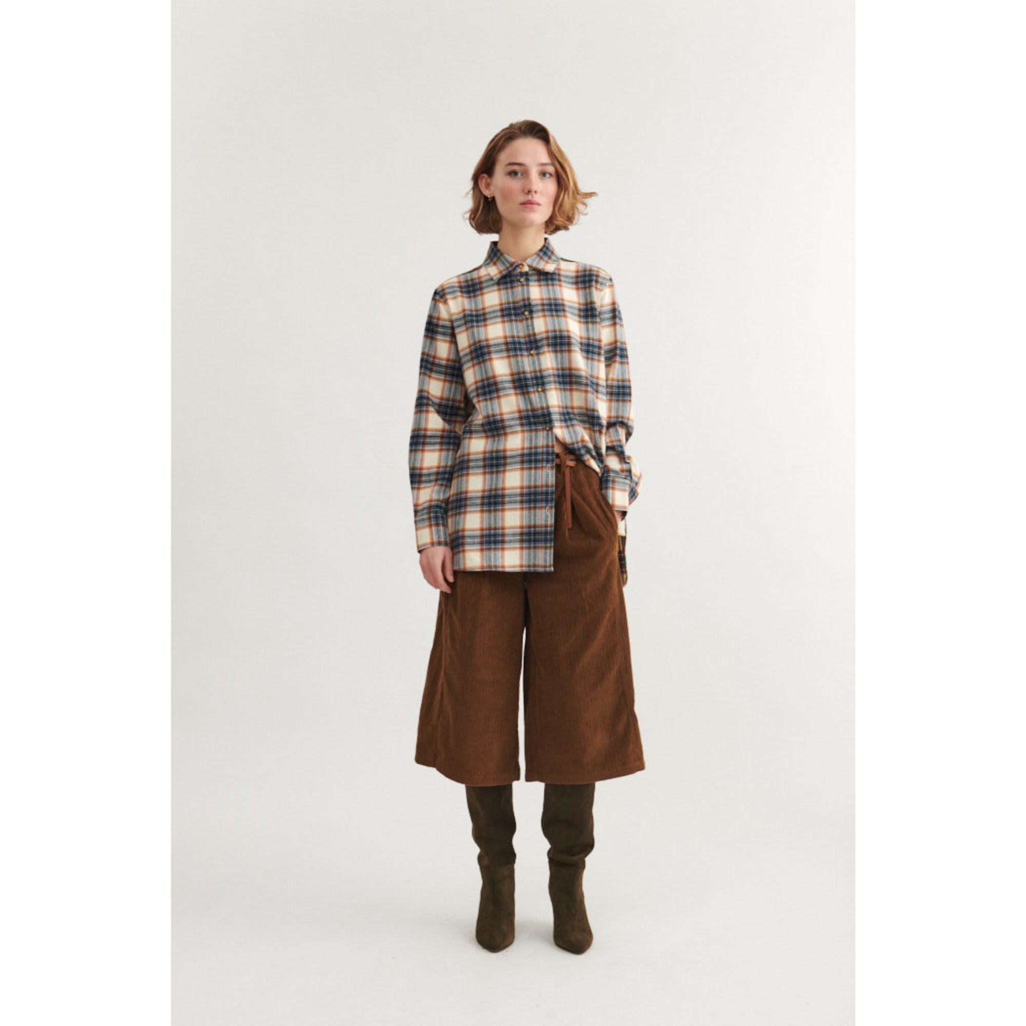 Oversize Bluse LULA aus Bio-Baumwolle GOTS