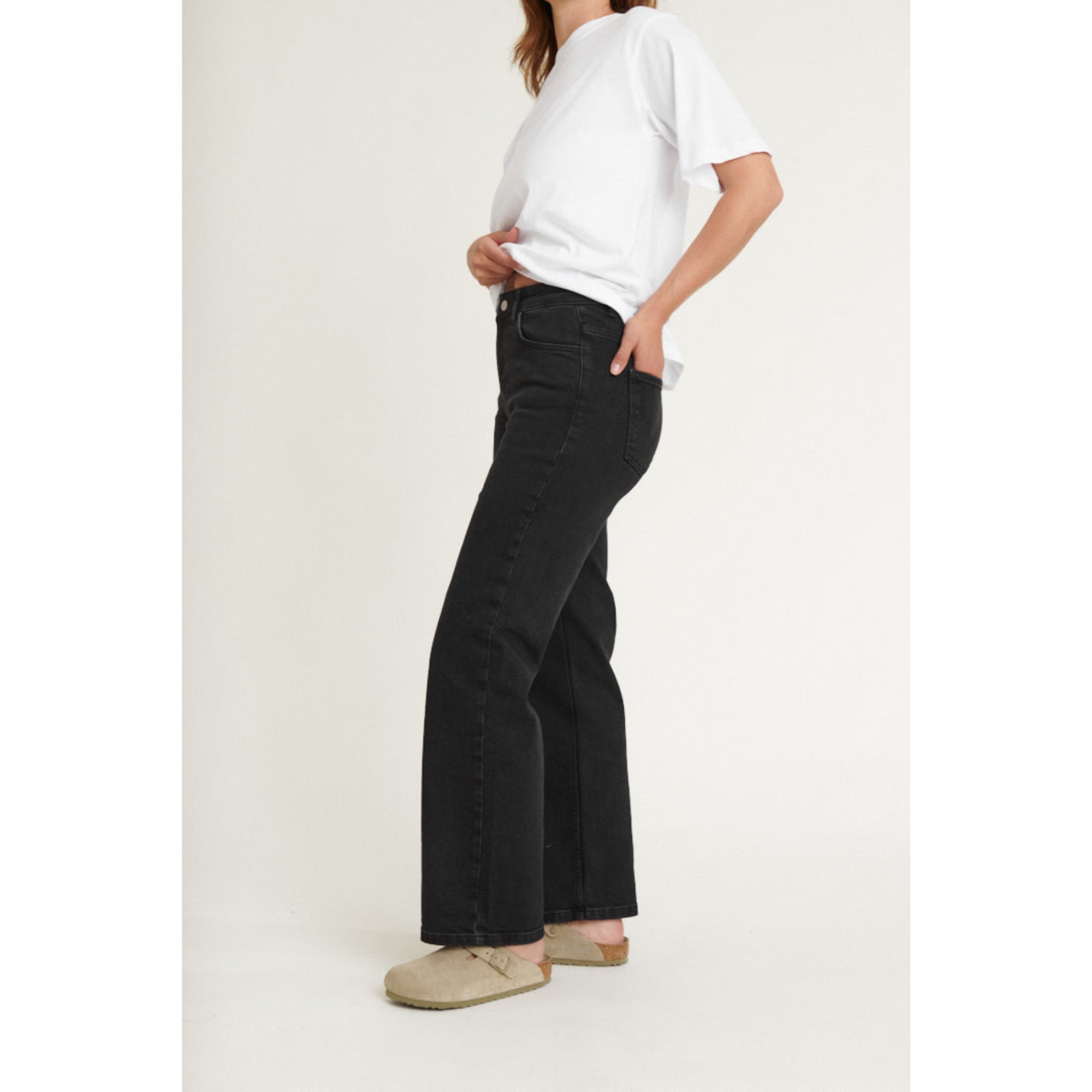 Mom-Fit Jeans ELISA aus Bio-Baumwolle V2
