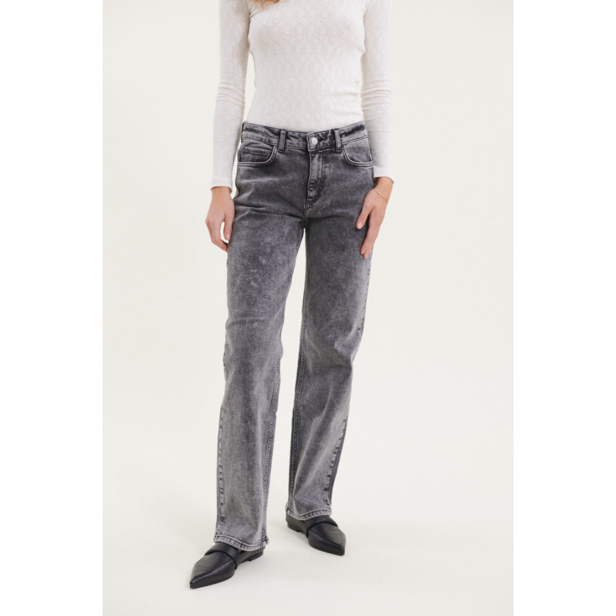 Mom-Fit Jeans ELISA aus Bio-Baumwolle V2
