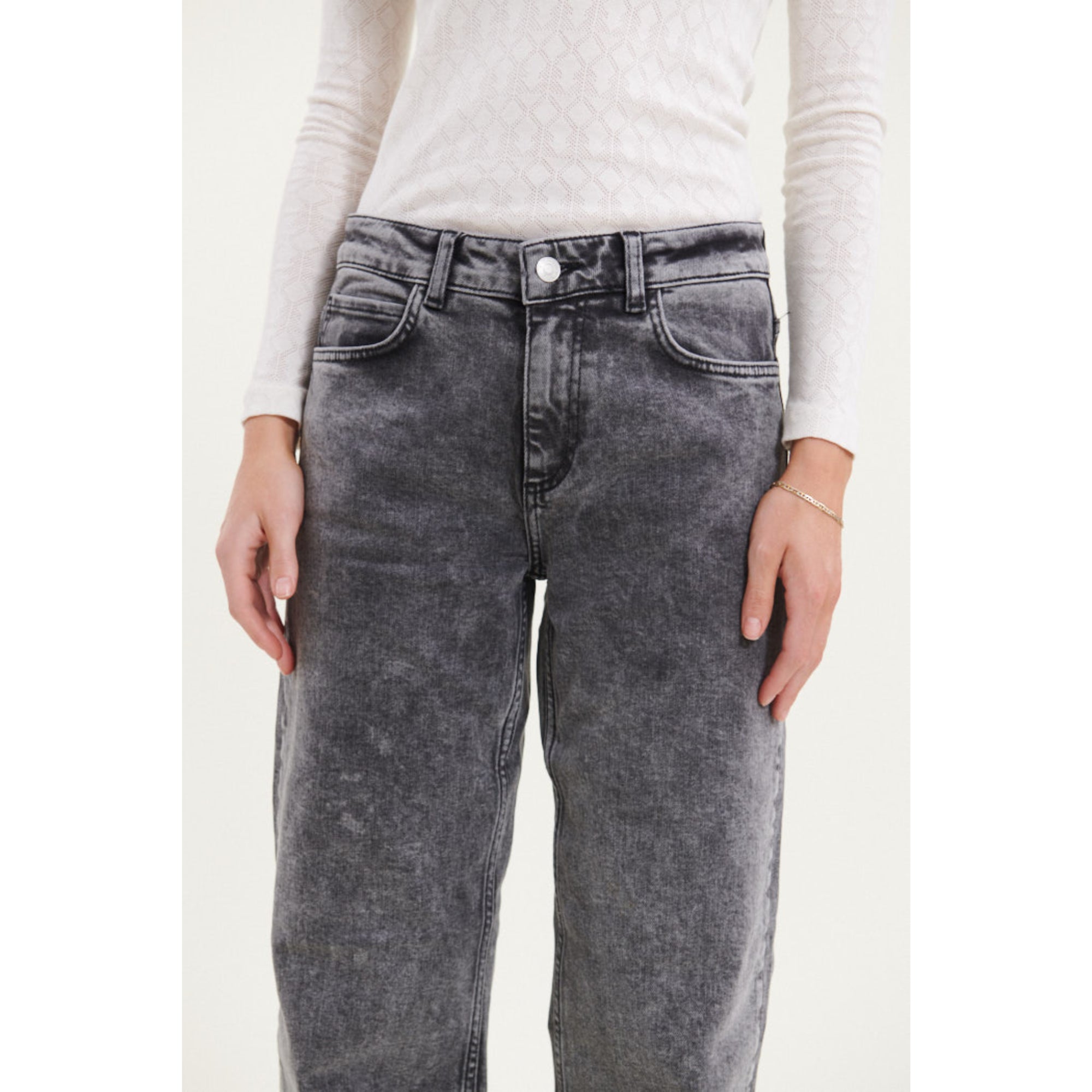 Mom-Fit Jeans ELISA aus Bio-Baumwolle V2