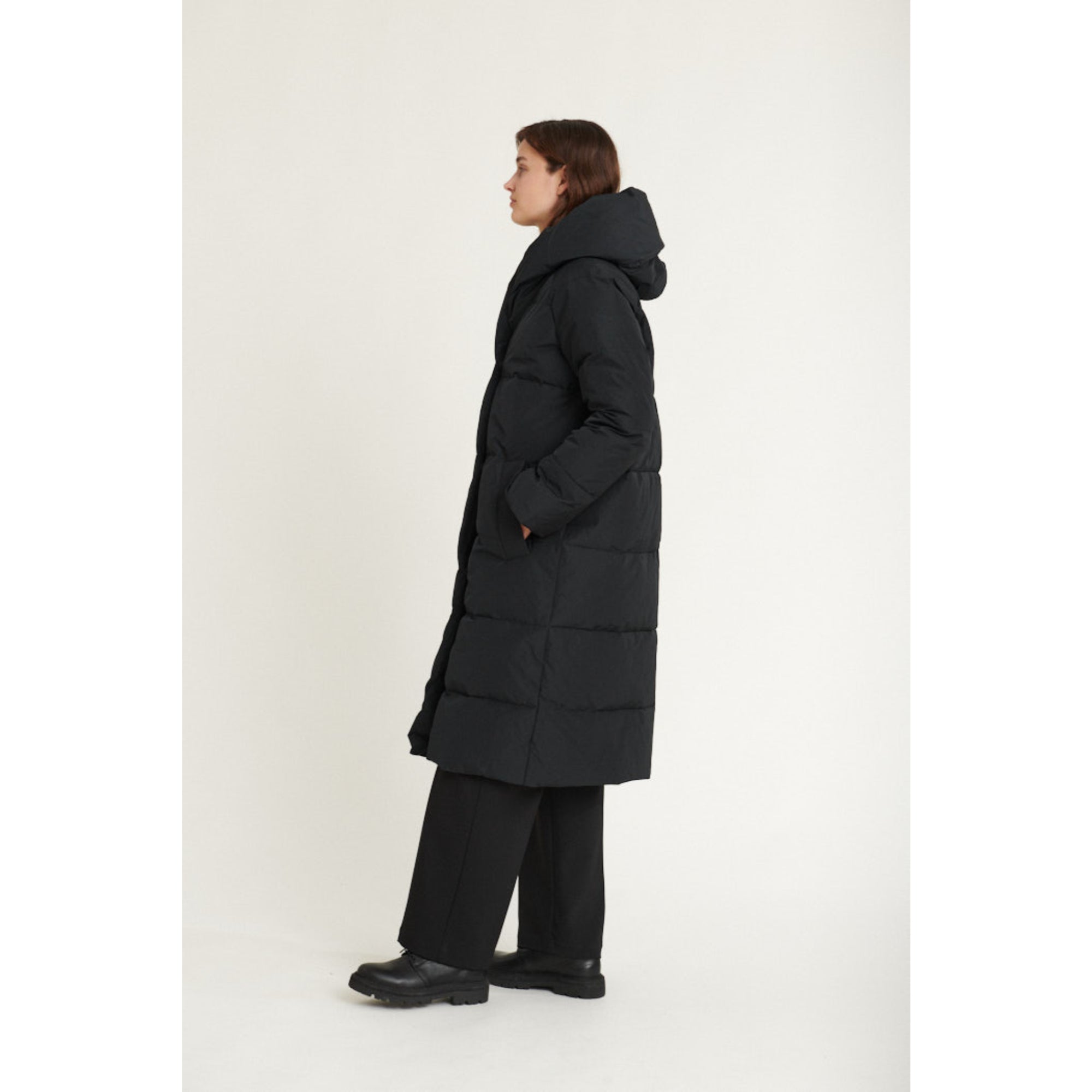 Wintermantel Tenna Shawl Collar Parka aus recyceltem Polyester