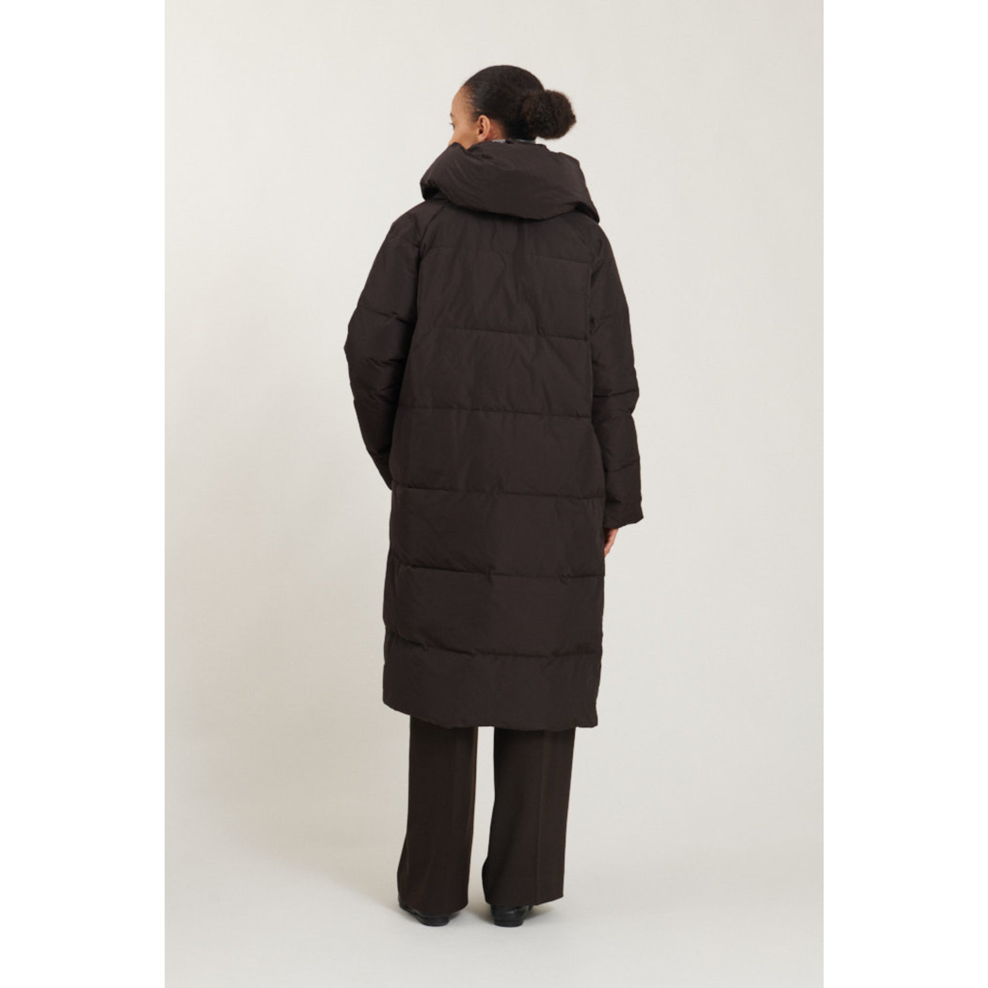 Wintermantel Tenna Shawl Collar Parka aus recyceltem Polyester