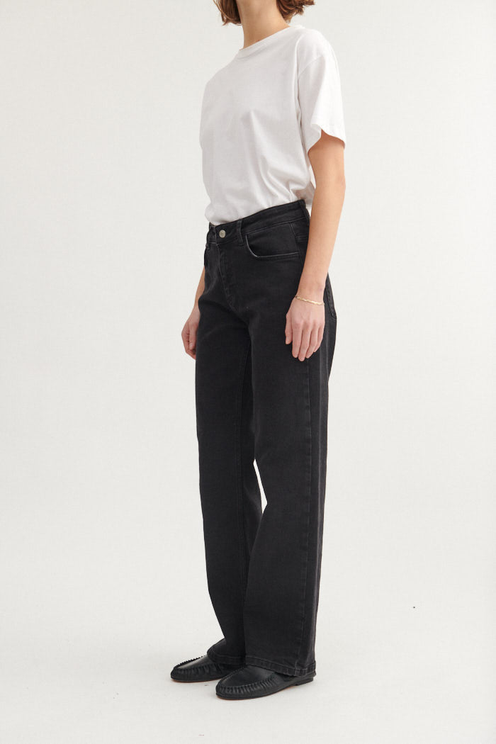 Mom-Fit Jeans ELISA aus Bio-Baumwolle V2