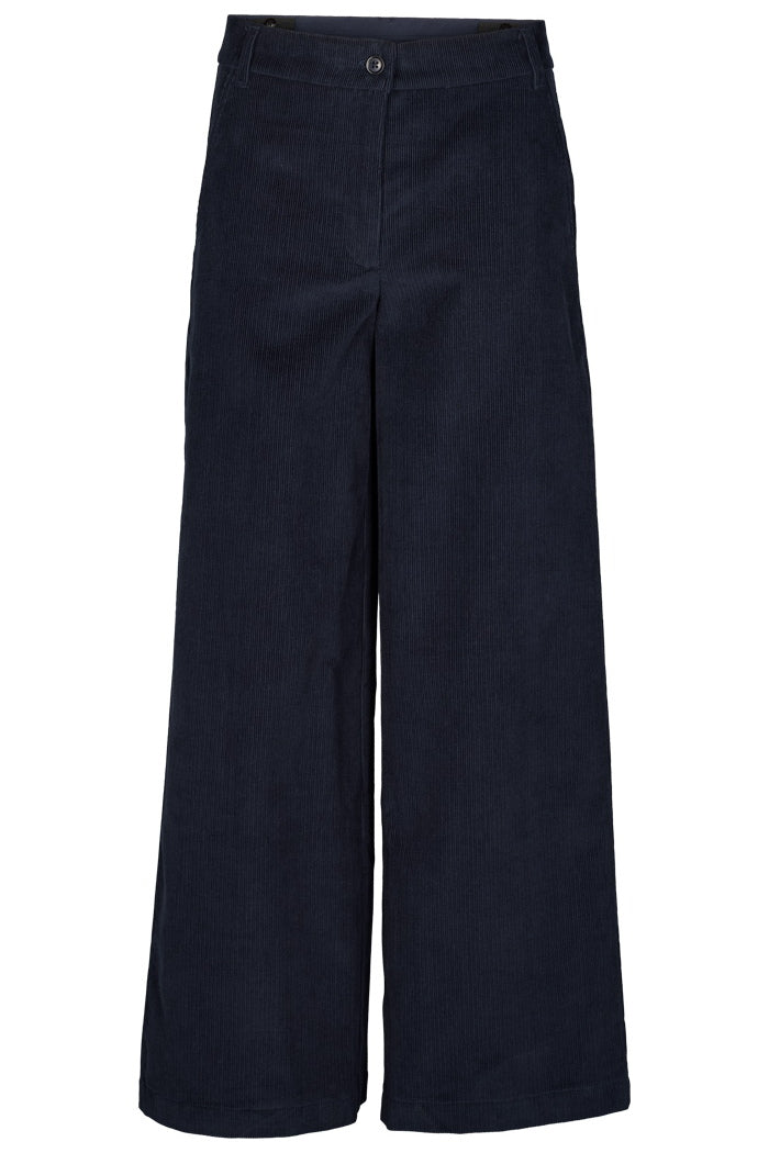 Cordhose MILLU mit weitem Bein aus Bio-Baumwolle