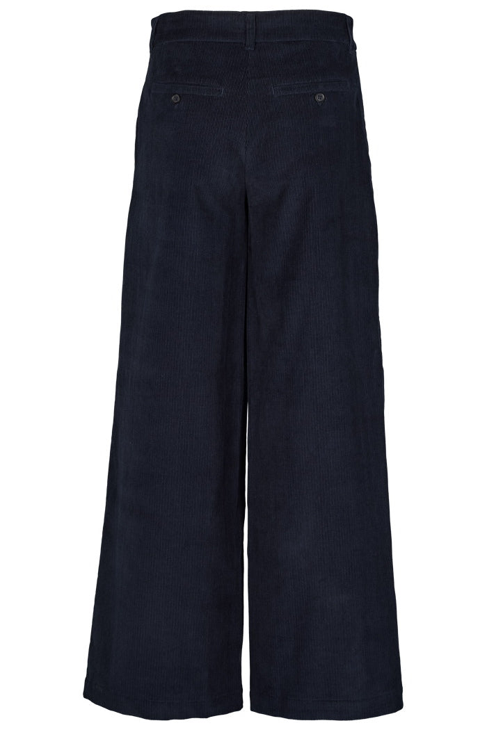 Cordhose MILLU mit weitem Bein aus Bio-Baumwolle