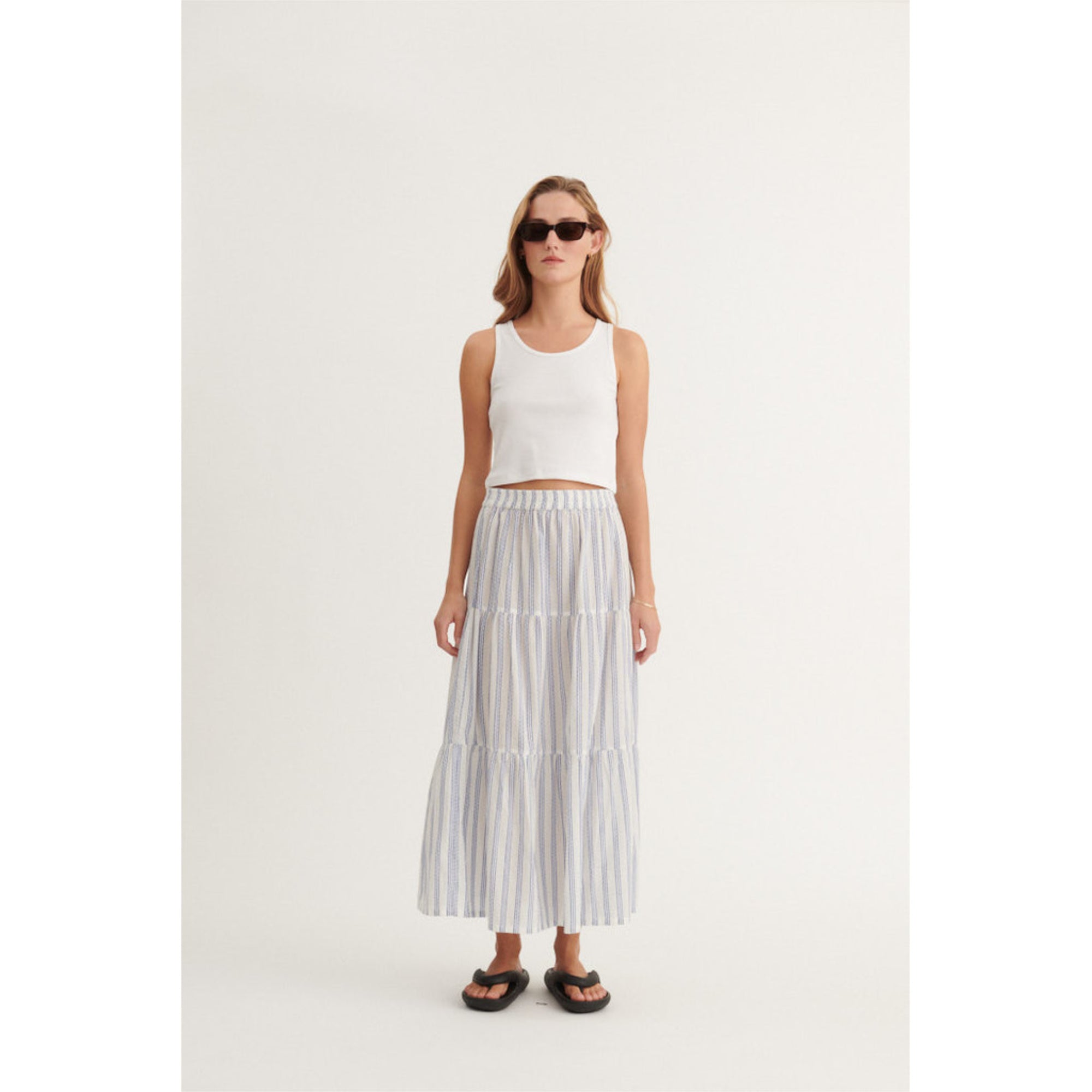 Langer Rock ADA aus Bio-Baumwolle