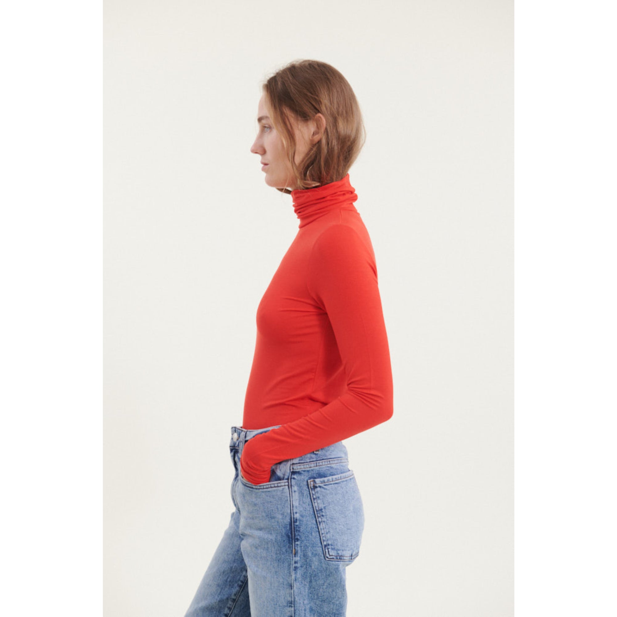 Rollkragenshirt JOLINE aus Tencel™