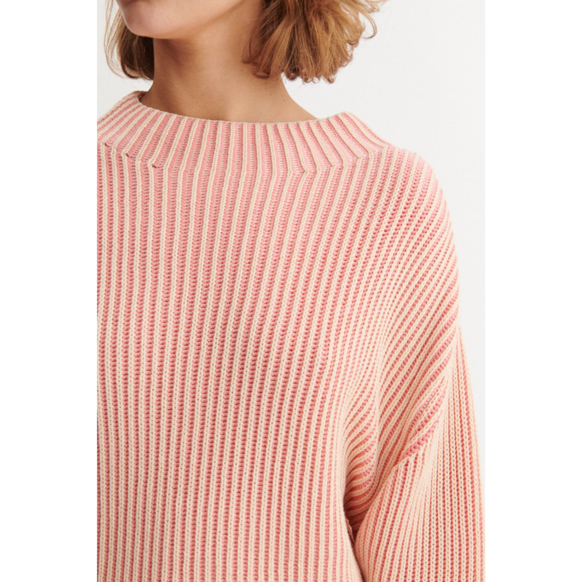 Pullover WINIE zweifarbig 2-Colored aus Bio-Baumwolle