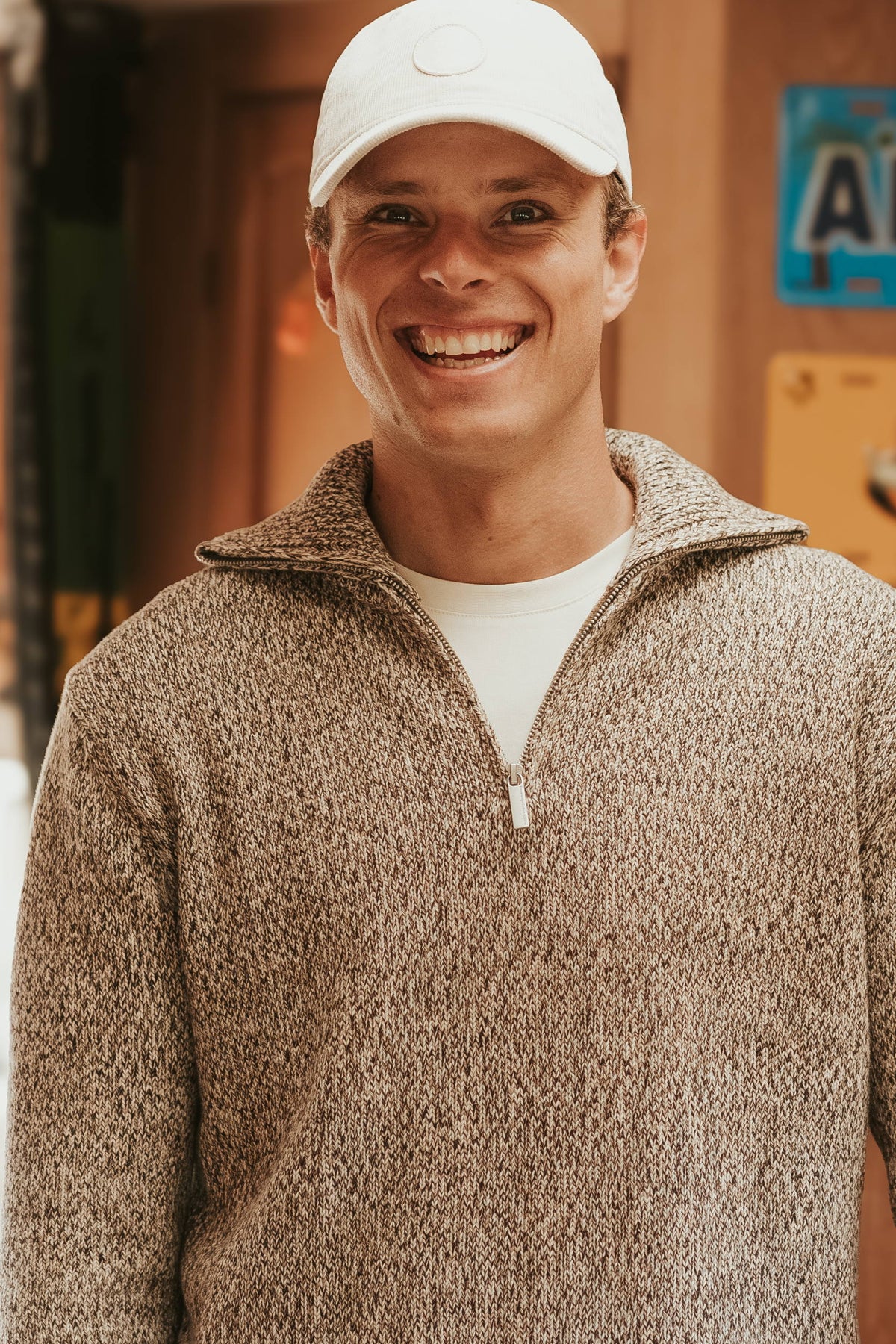 Strick-Pullover TROYER aus Bio-Baumwolle