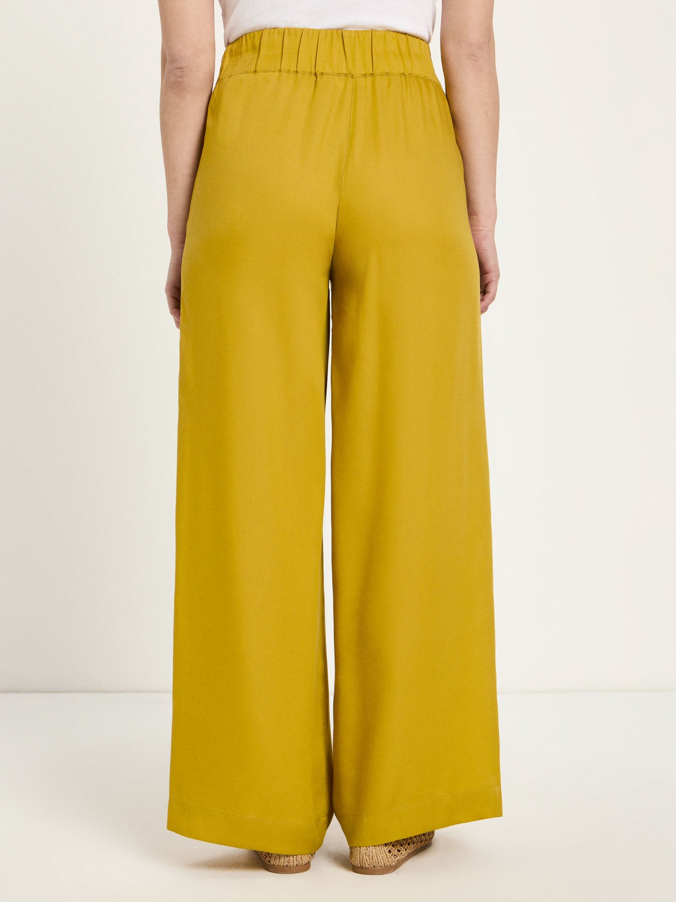 Hose mit weitem Bein aus TENCEL™