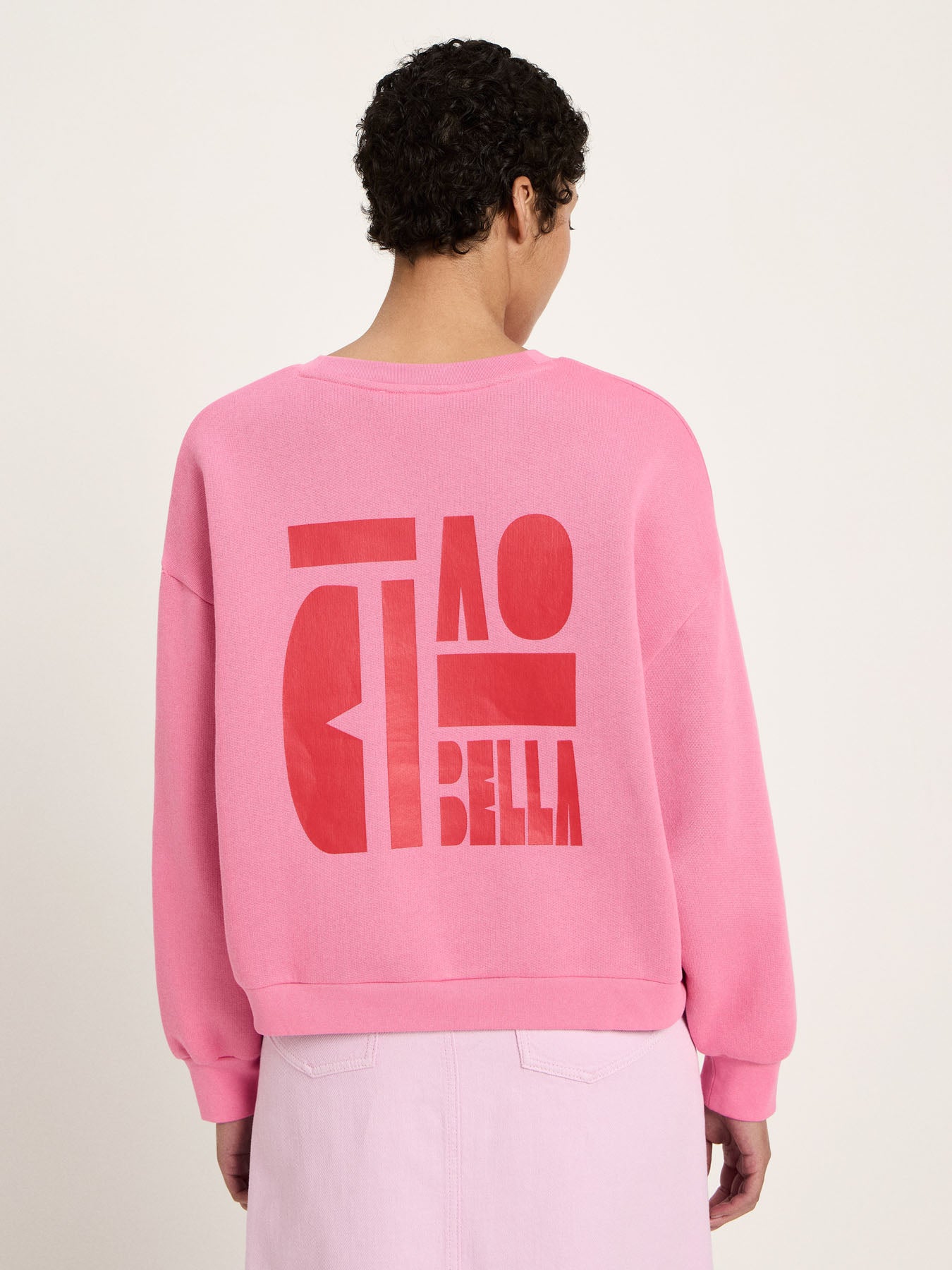 Statementsweatshirt Pullover aus Bio-Baumwolle
