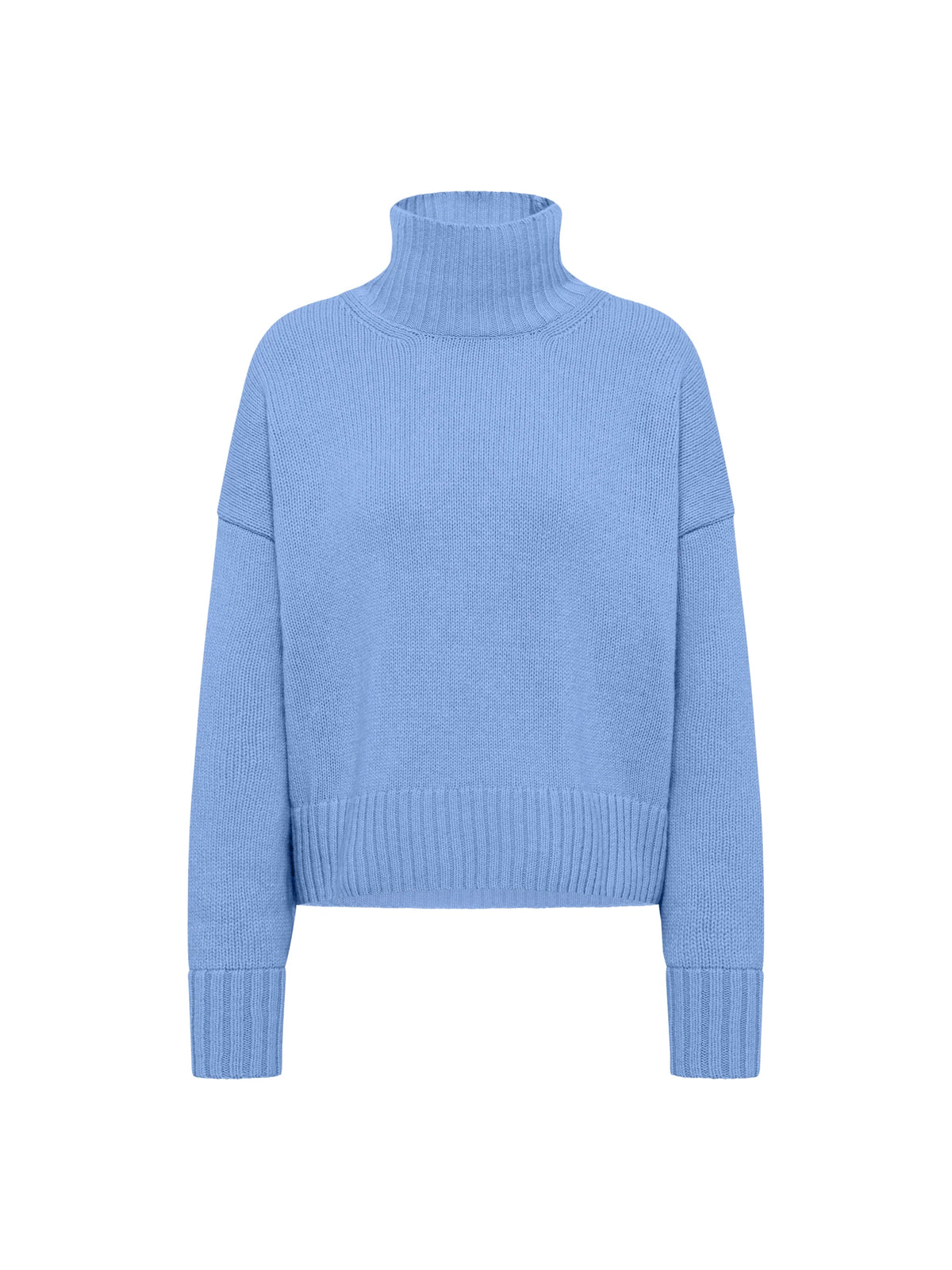 Oversize Pullover aus Bio-Schurwolle und Bio-Baumwolle (GOTS)