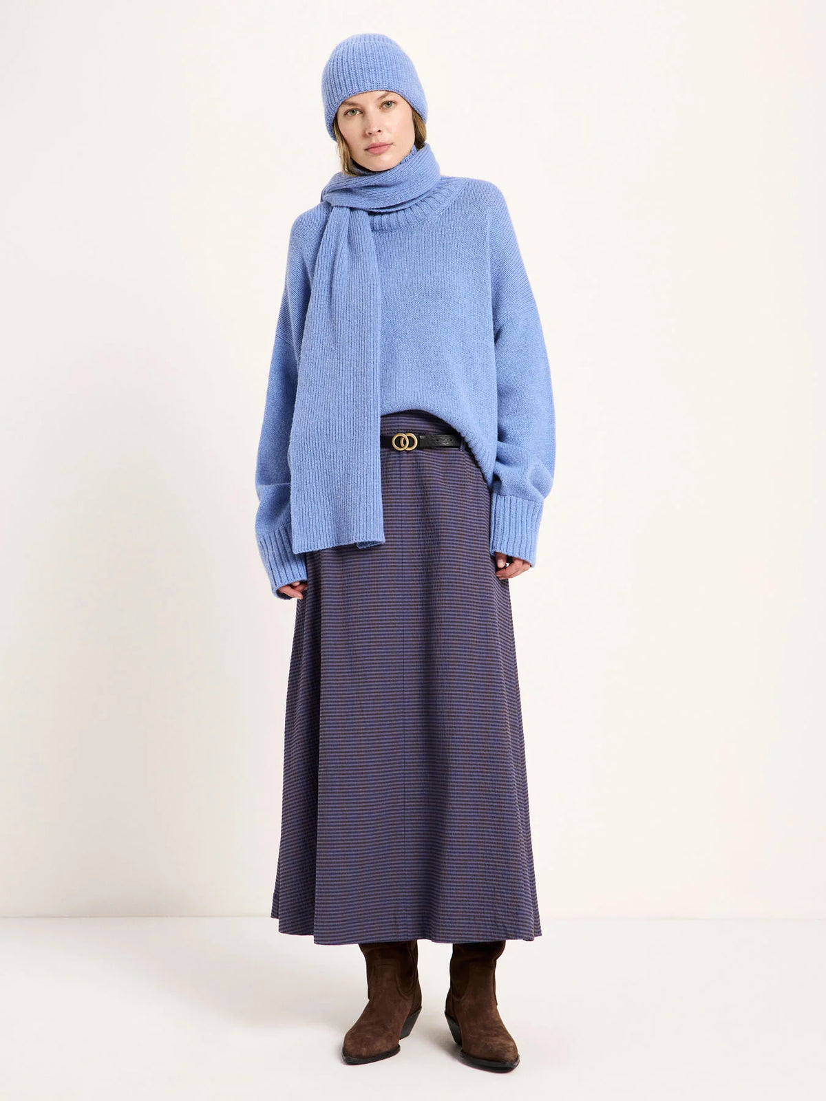 Oversize Pullover aus Bio-Schurwolle und Bio-Baumwolle (GOTS)