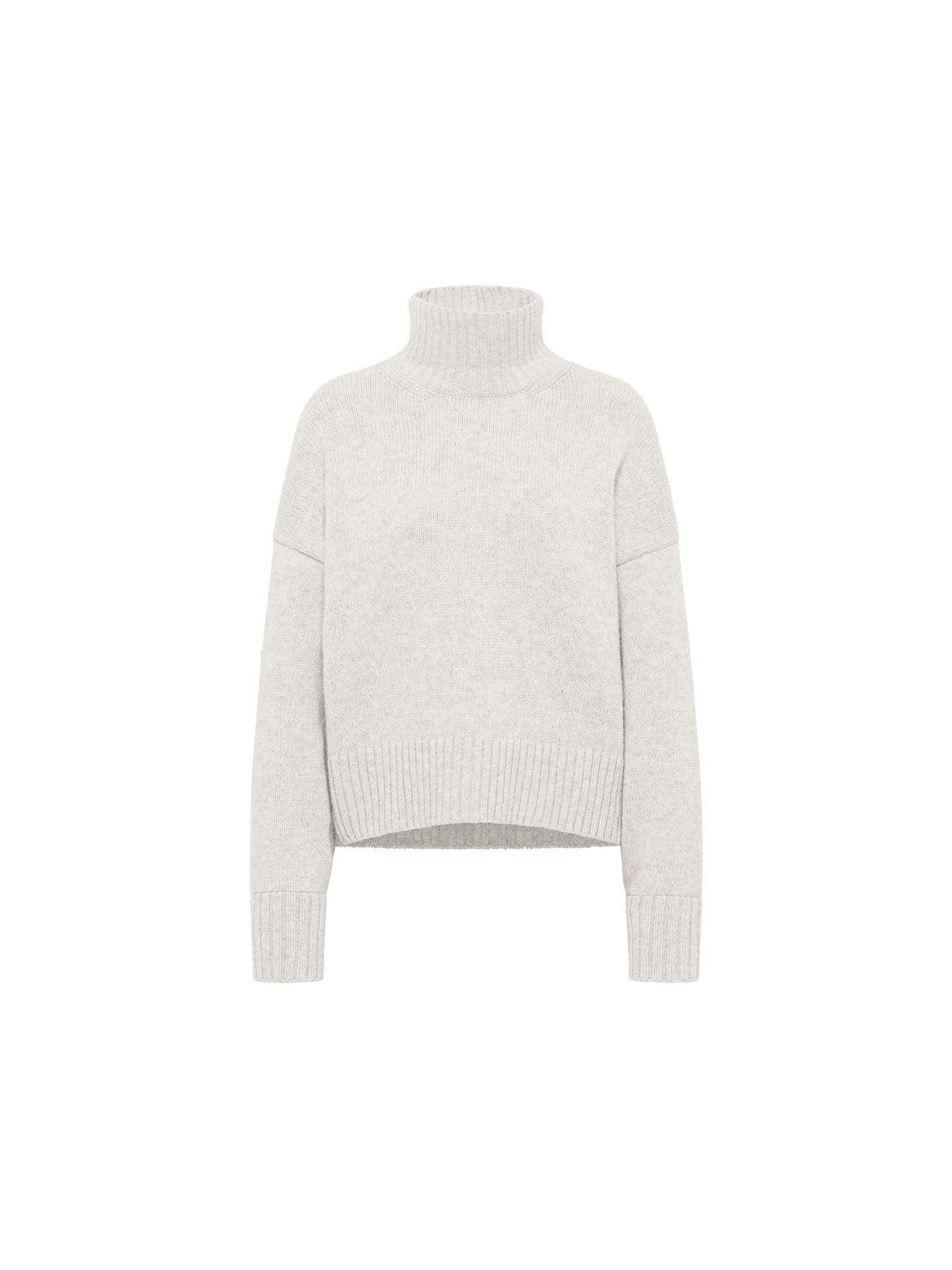 Oversize Pullover aus Bio-Schurwolle und Bio-Baumwolle (GOTS)