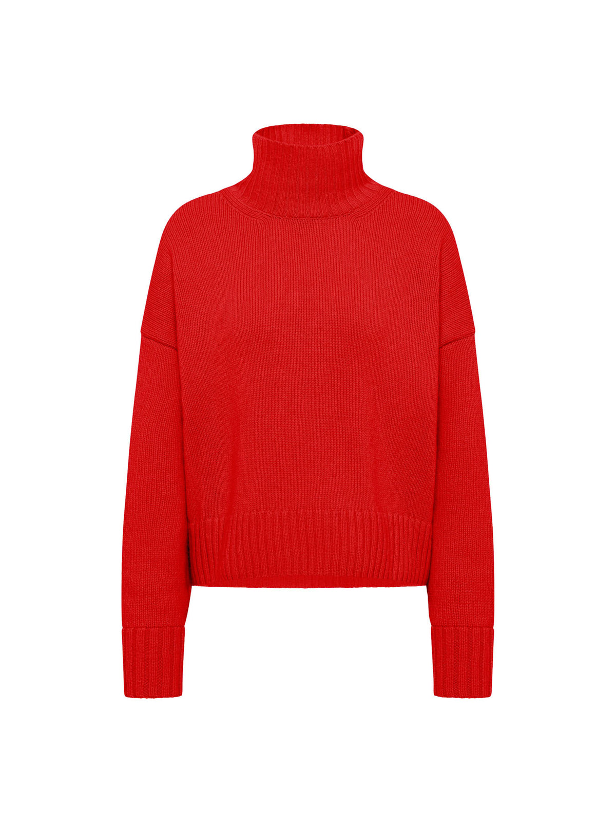 Oversize Pullover aus Bio-Schurwolle und Bio-Baumwolle (GOTS)