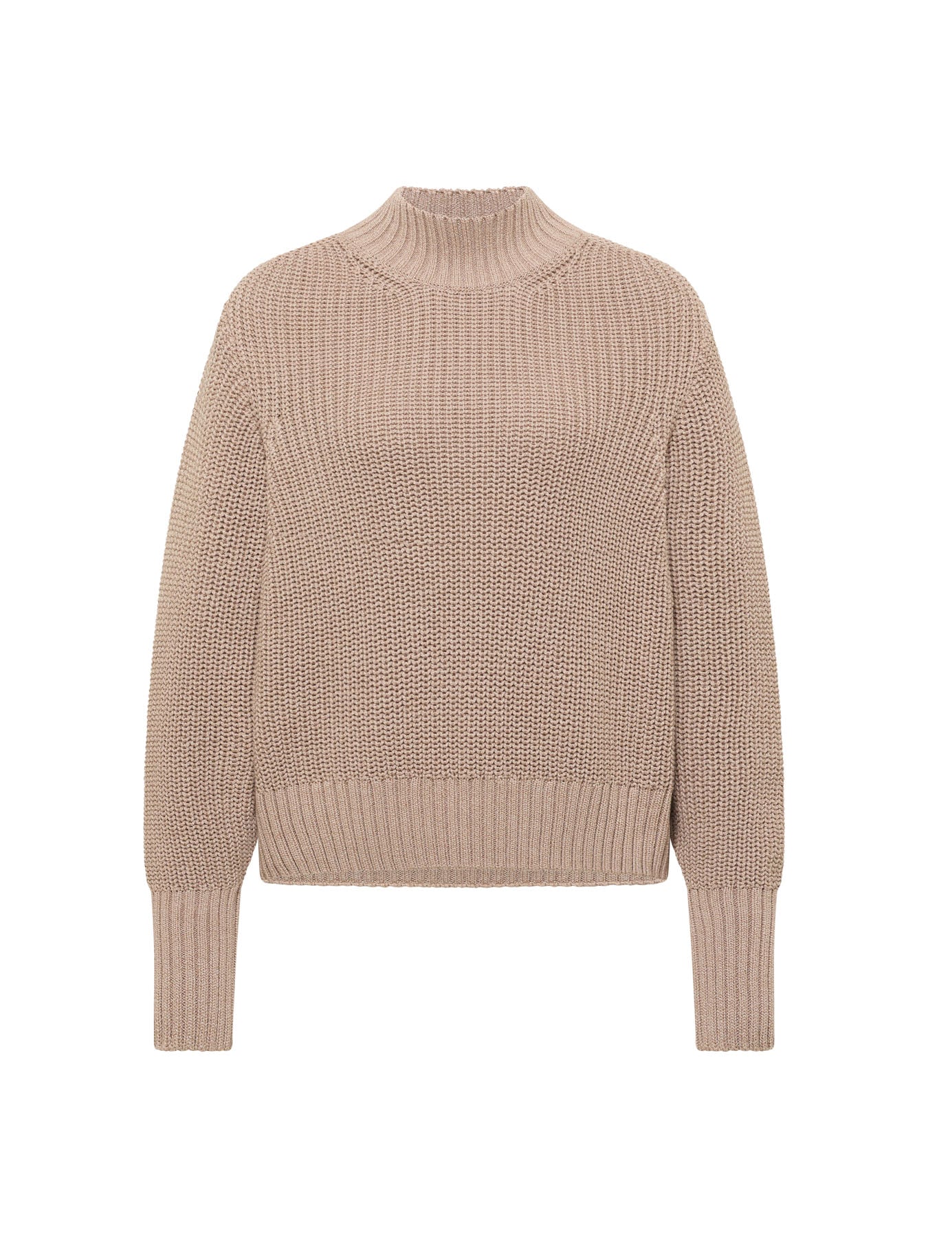 Grobstrickpullover aus Bio-Baumwolle (GOTS)