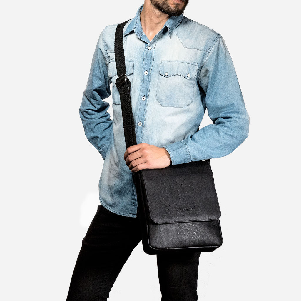 Kork Messenger Tasche Medium
