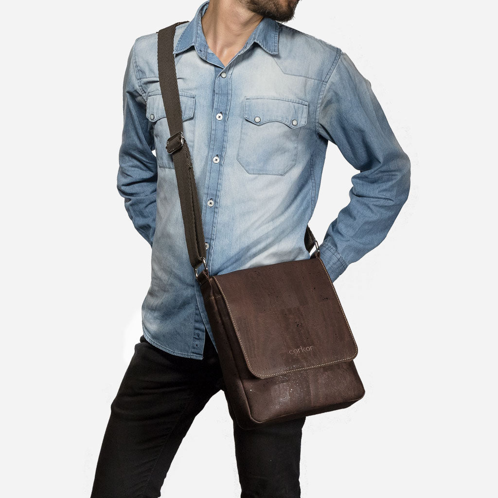 Kork Messenger Tasche Medium