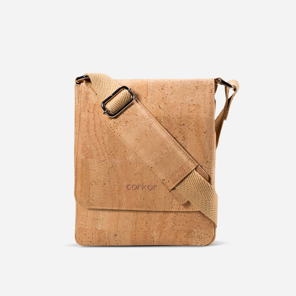 Kork Messenger Tasche Medium