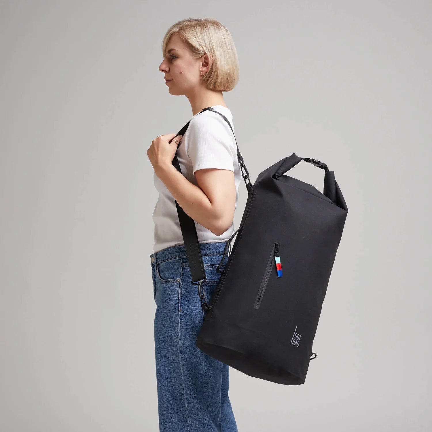 Dry Bag Tasche mit Ocean Impact Plastic