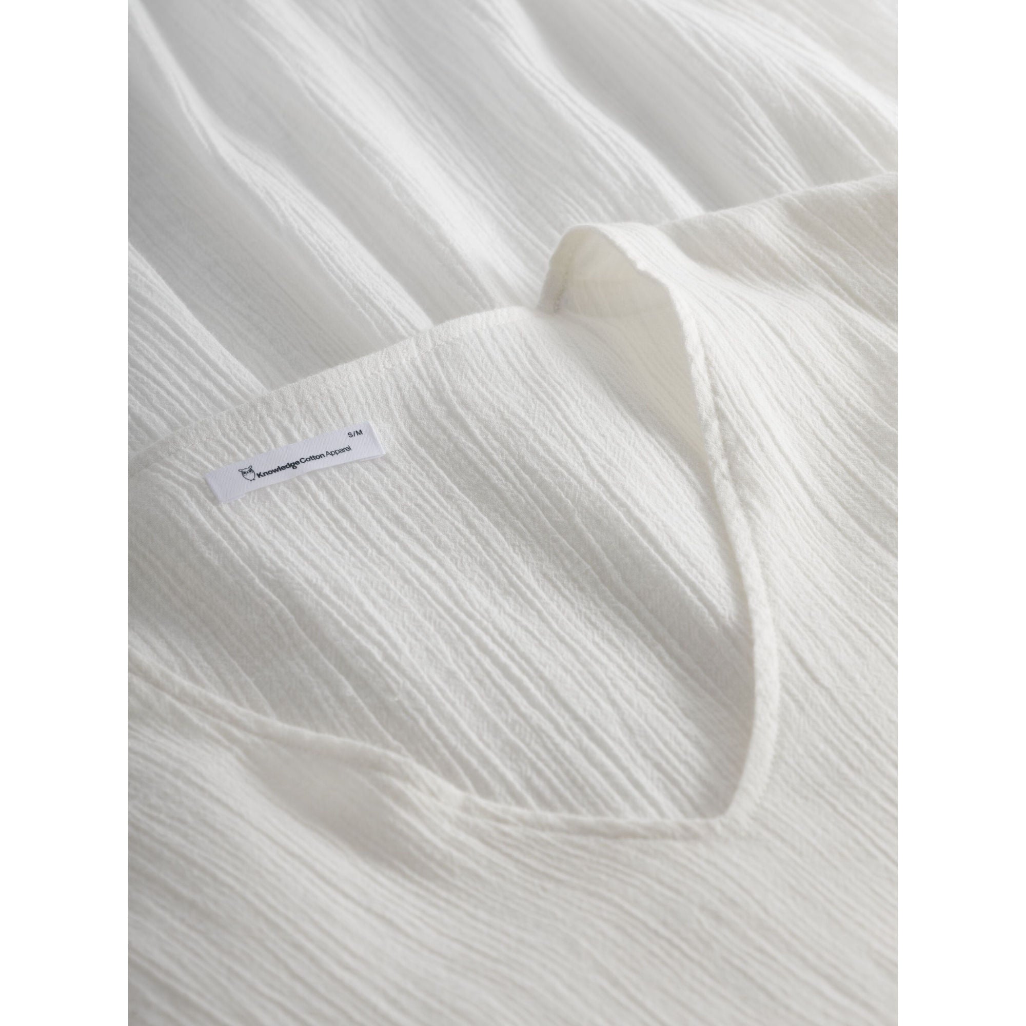 Crepe Kleid A-SHAPE aus Bio-Baumwolle