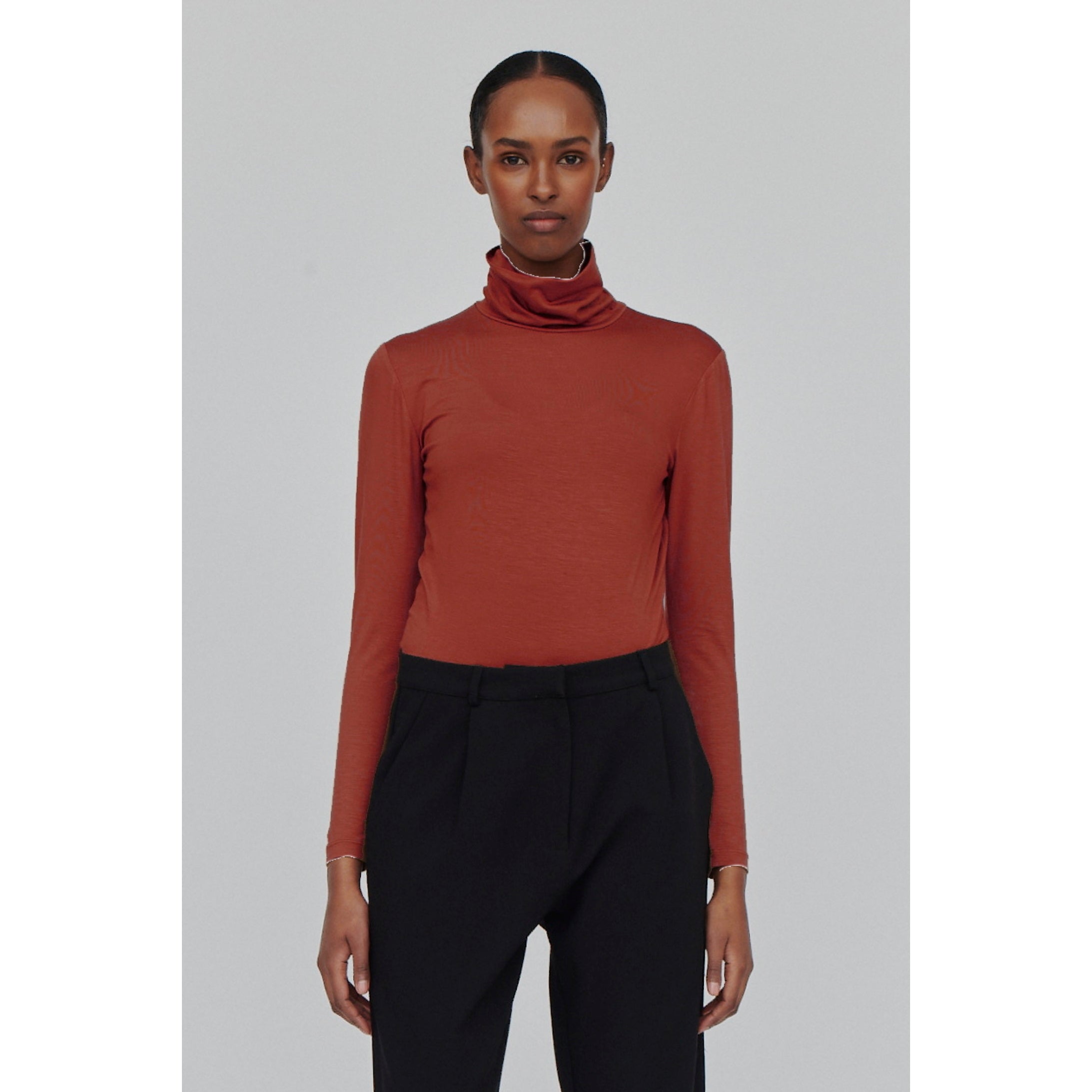 Rollkragenshirt JOLINE aus Tencel™