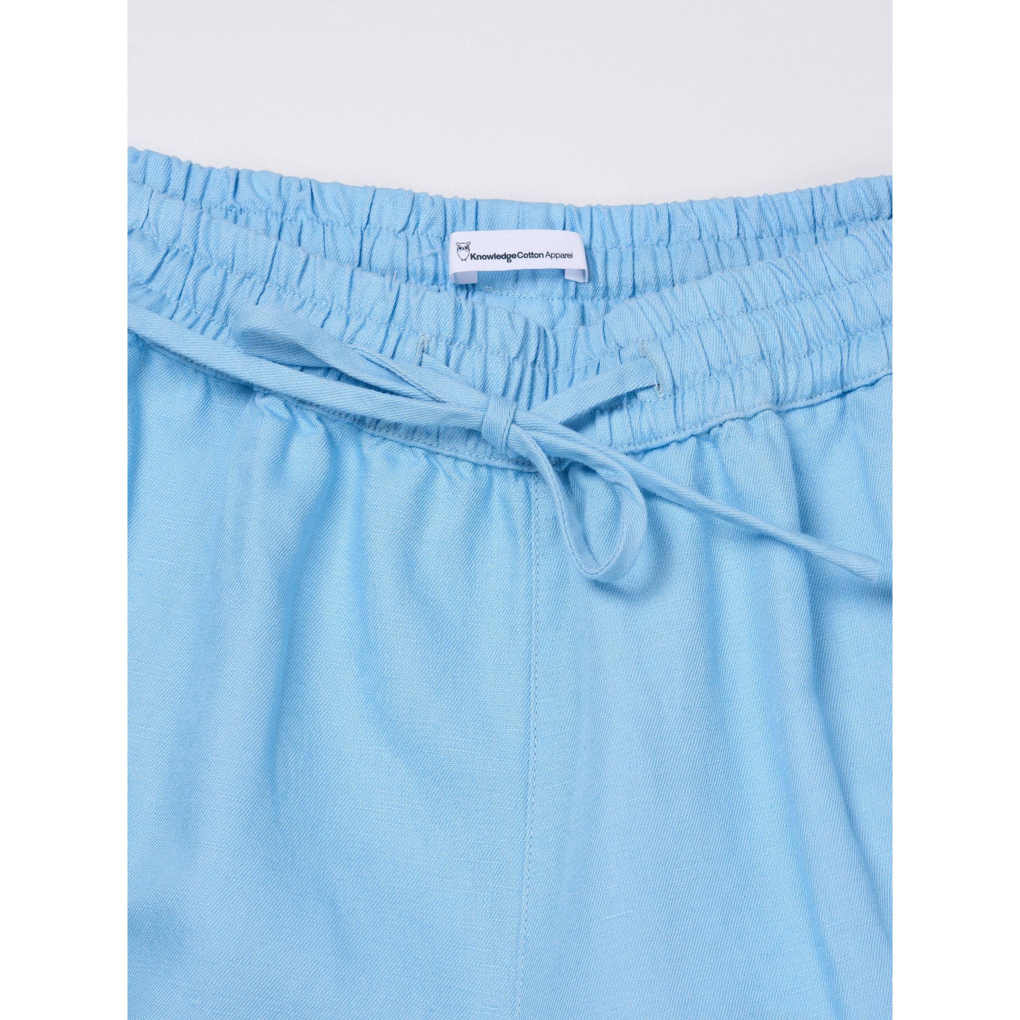 Shorts aus Bio-Baumwolle und Bio-Leinen