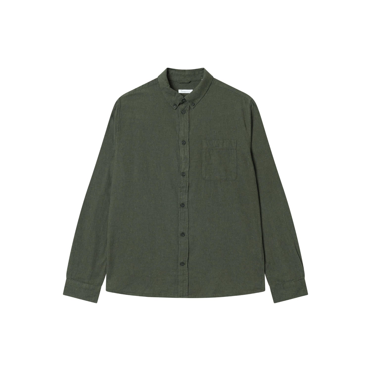 Flanell-Hemd MELANGE aus Bio-Baumwolle