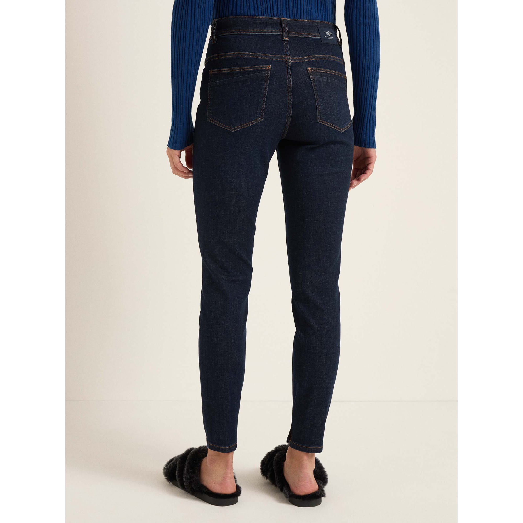 High-Waist Jeans aus Bio-Baumwolle