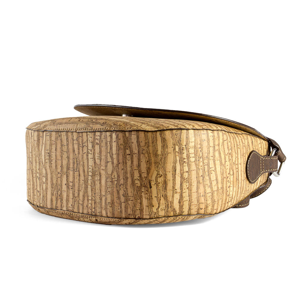 Kork Umhängetasche SADDLE BAG - Zebra