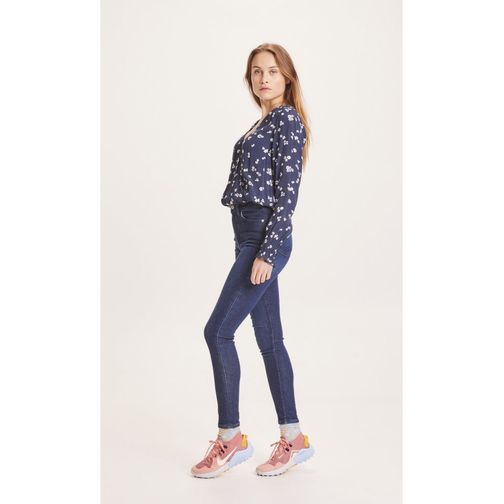 Slim Jeans IVY Deep Blue mit Bio-Baumwolle