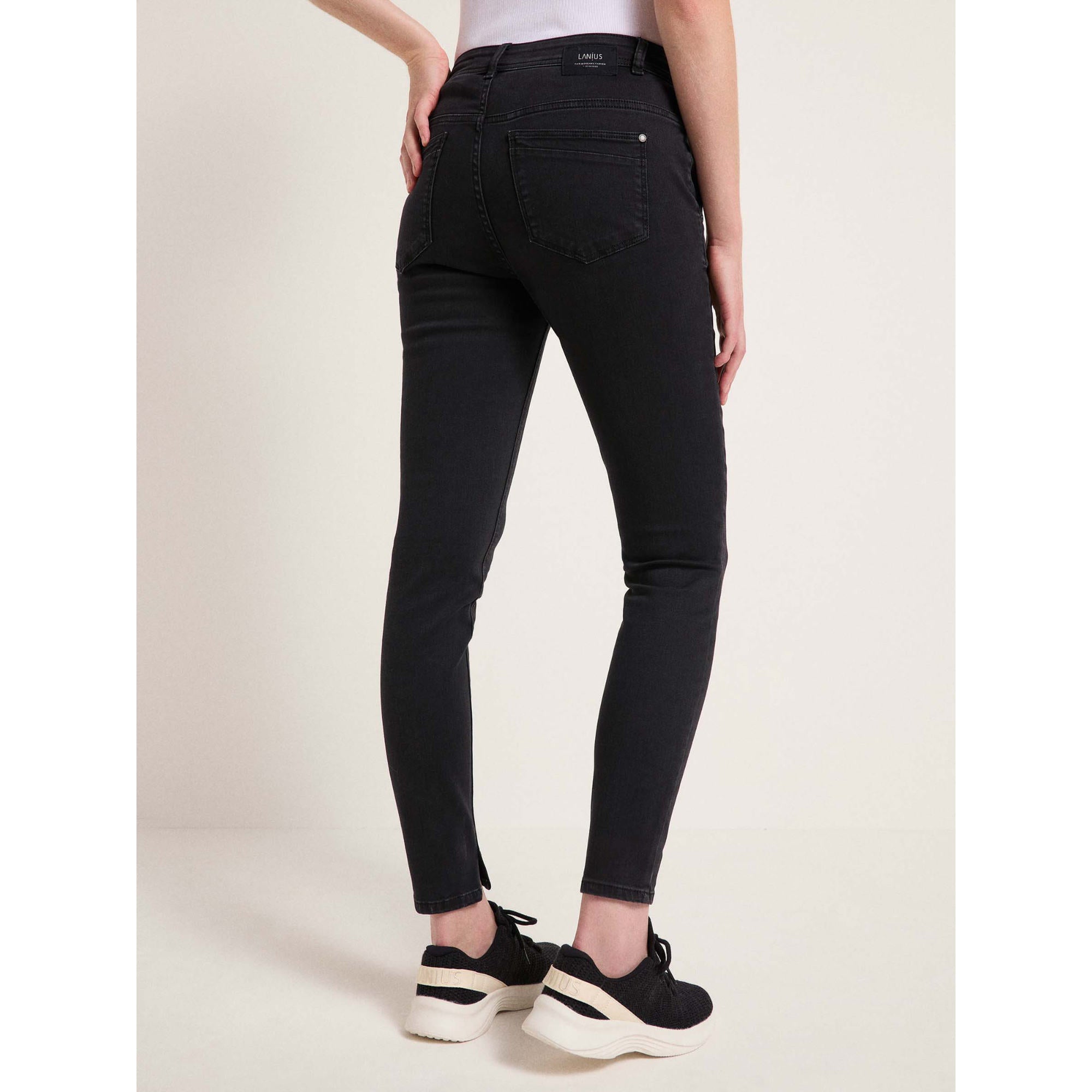 High-Waist Jeans aus Bio-Baumwolle