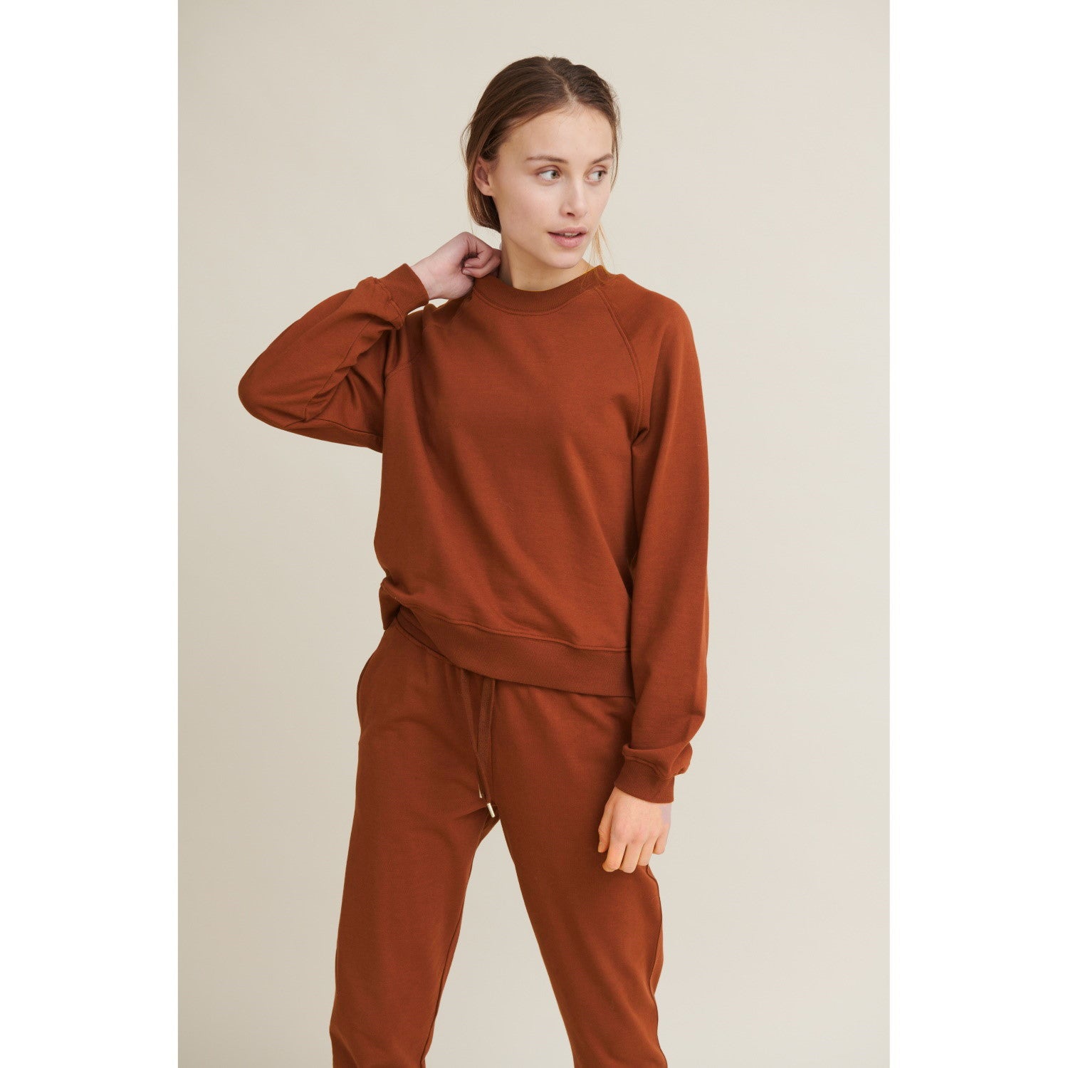 Sweat-Pullover MAJE aus Bio-Baumwolle