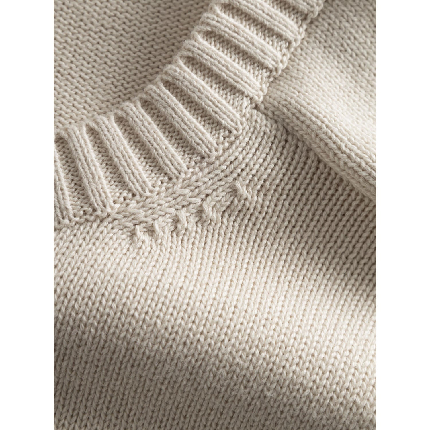 Strickpullover CREW NECK aus Bio-Baumwolle