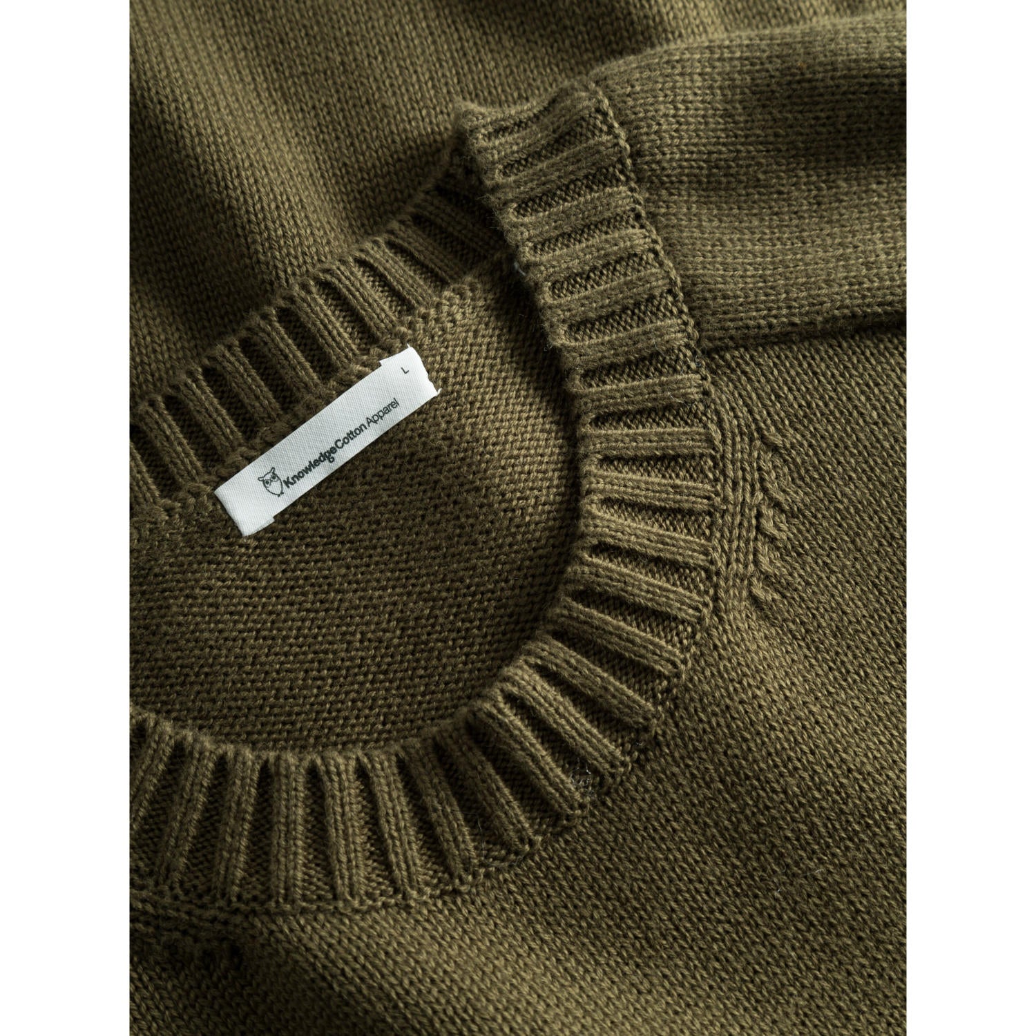 Strickpullover CREW NECK aus Bio-Baumwolle