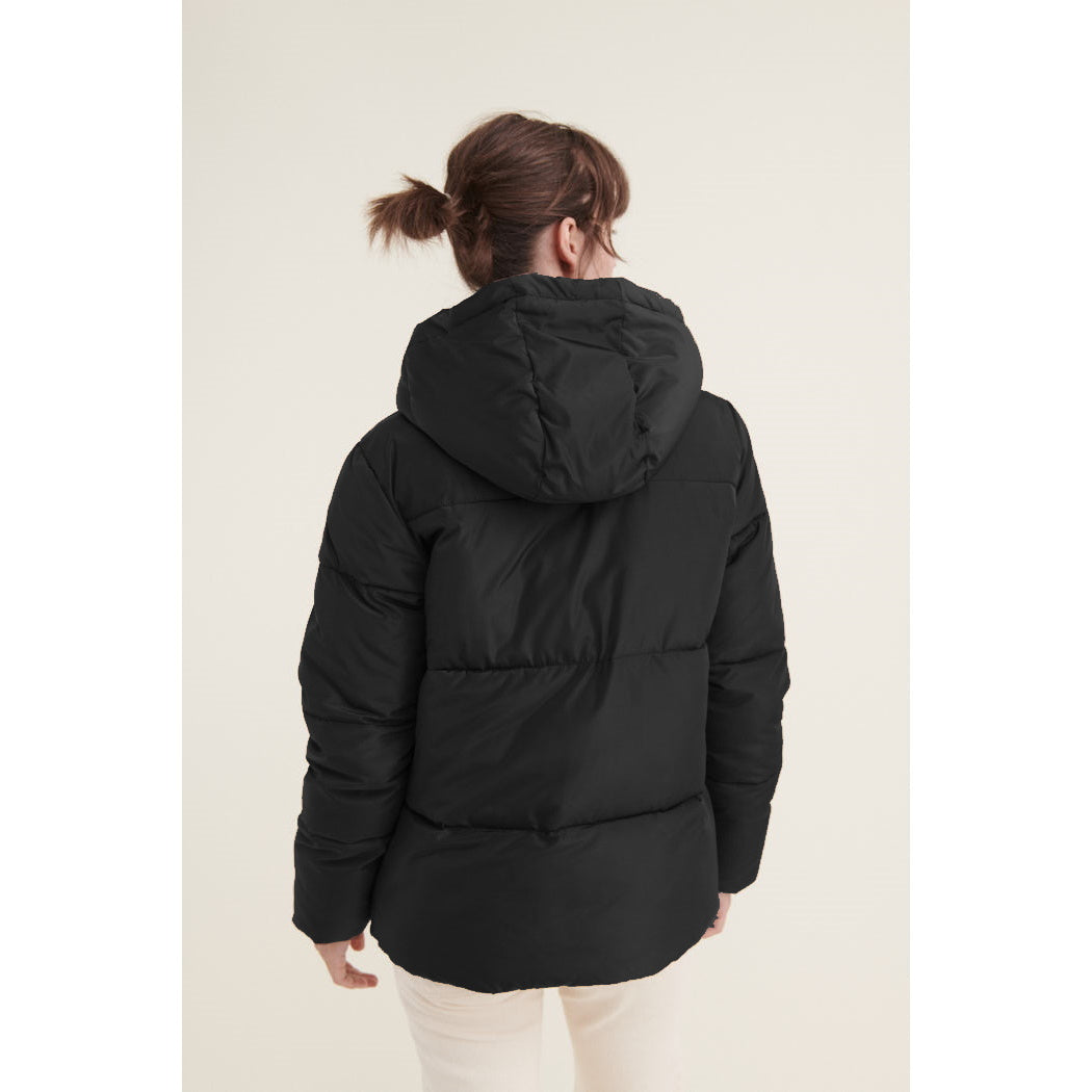 Kurze Pufferjacke DAGMAR aus recyceltem Polyester