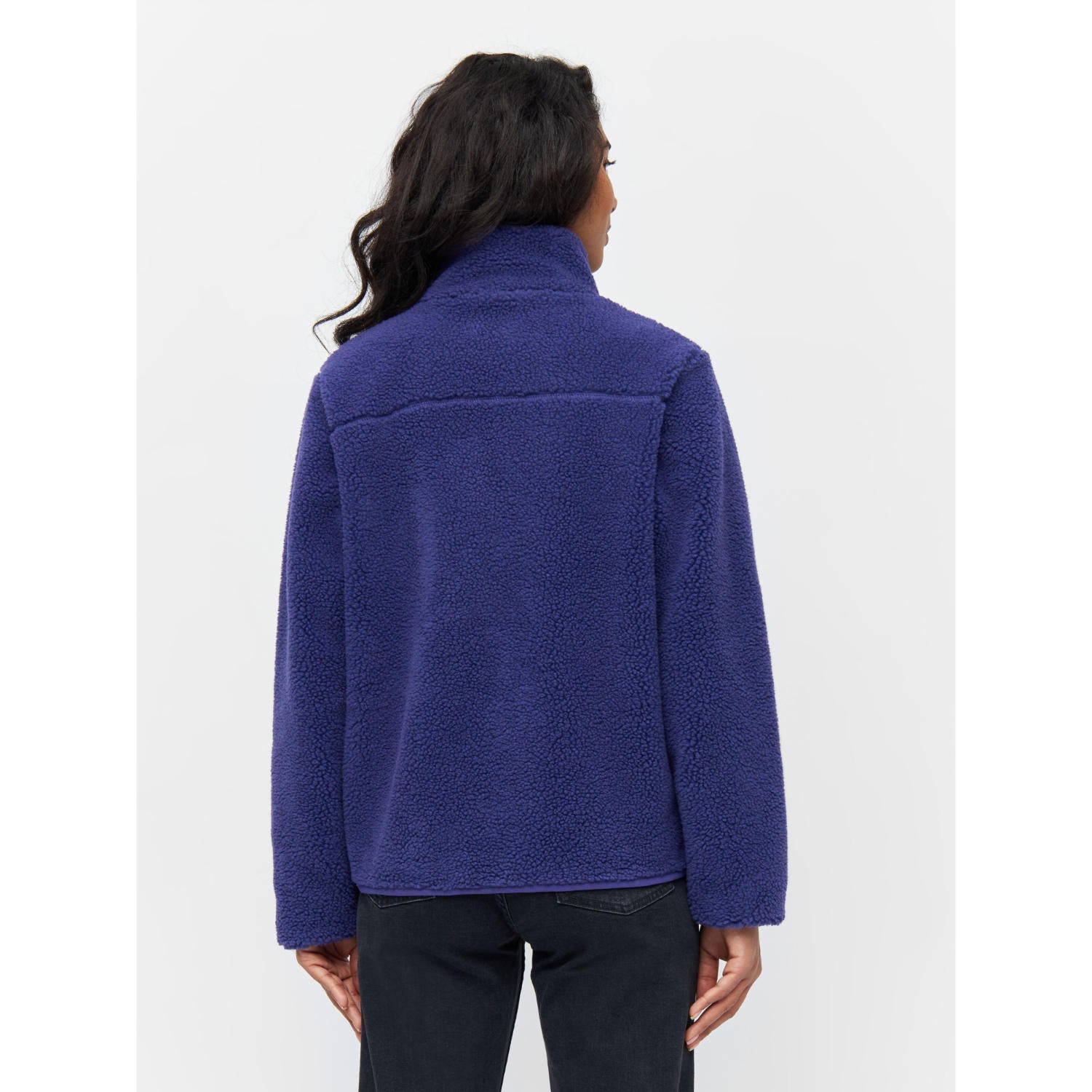 Teddyfleece Jacke HIGH NECK aus recyceltem Polyester