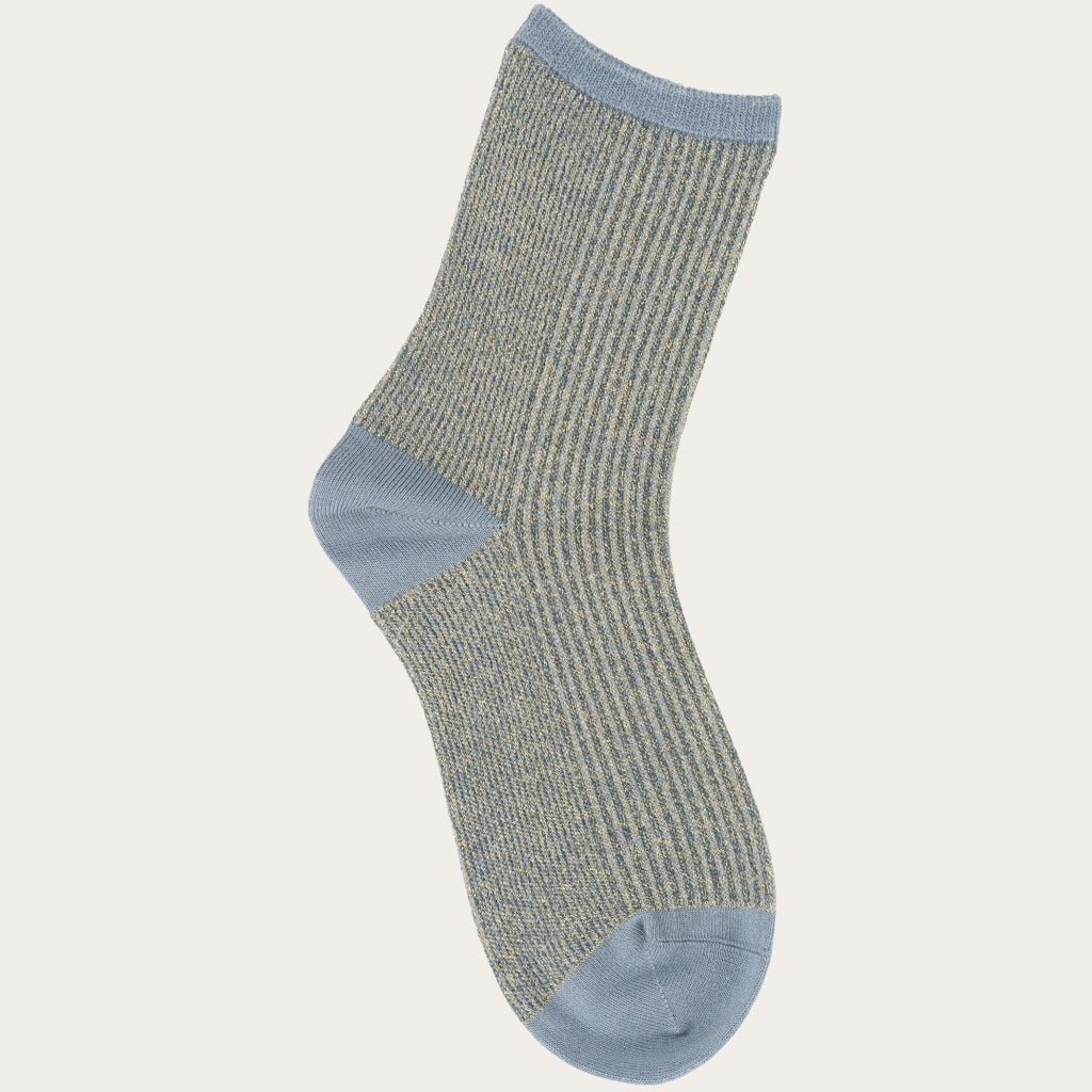 Glitzer-Socken COLORBLOCK mit Bio-Baumwolle und recyceltem Material