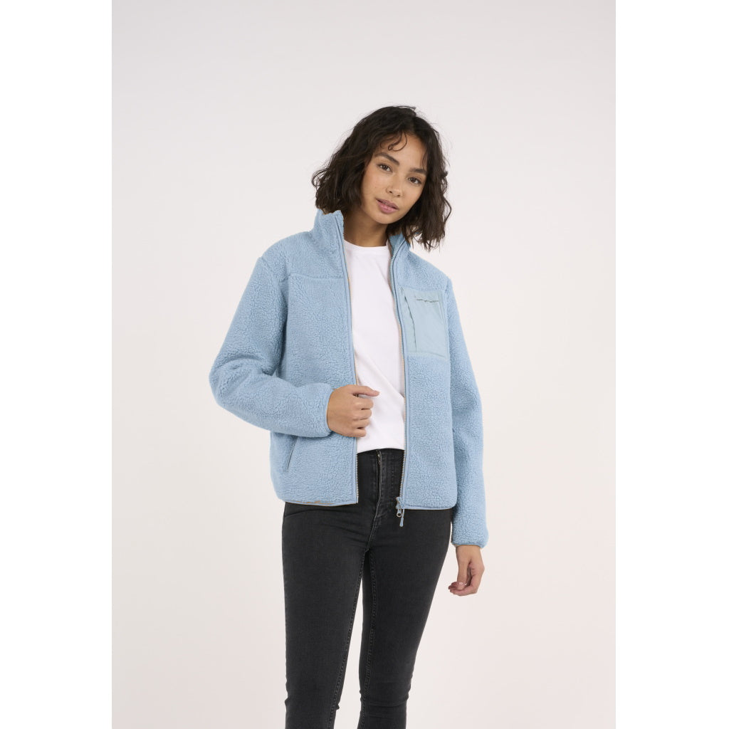 Teddyfleece Jacke HIGH NECK aus recyceltem Polyester