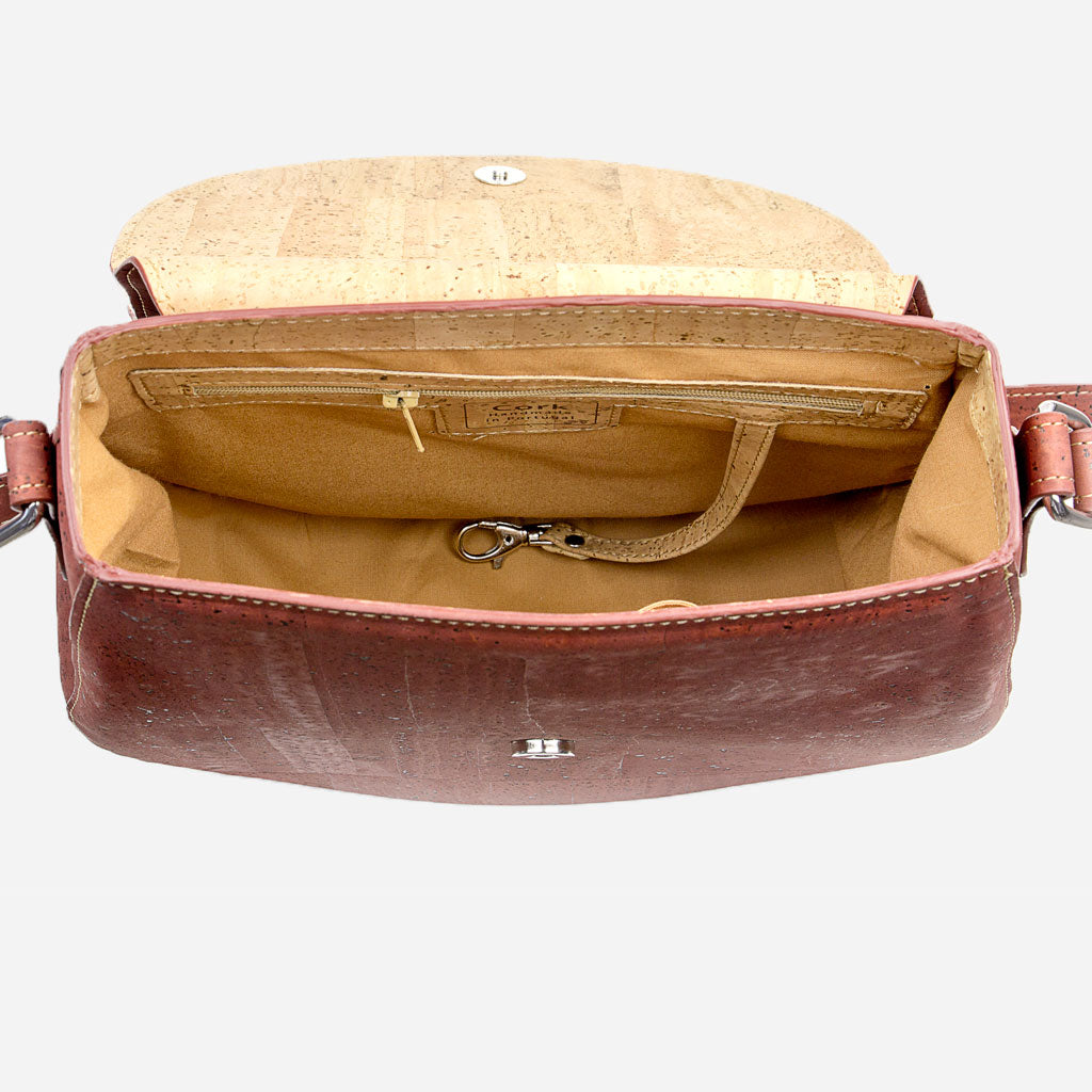 Saddle Bag Umhängetasche aus Kork