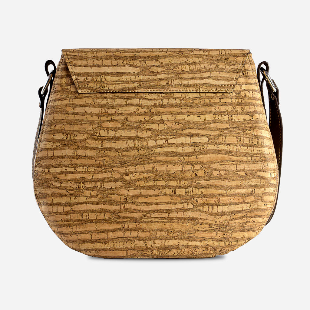 Saddle Bag Umhängetasche aus Kork