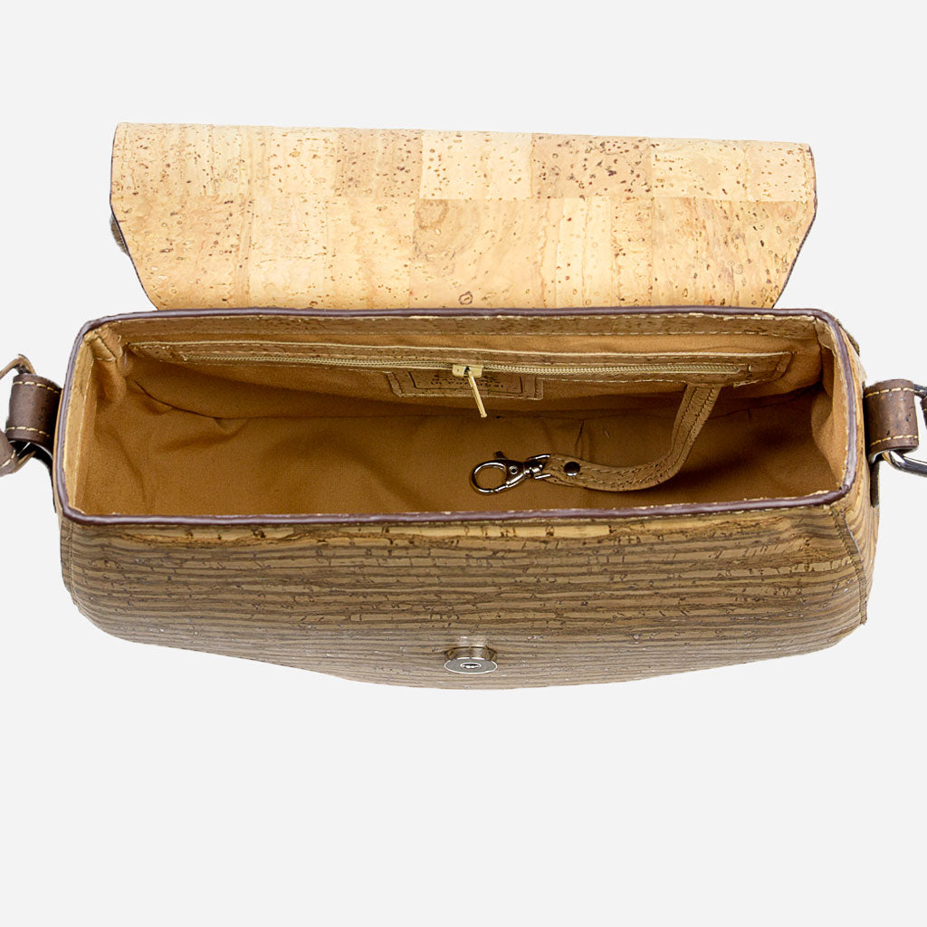 Saddle Bag Umhängetasche aus Kork