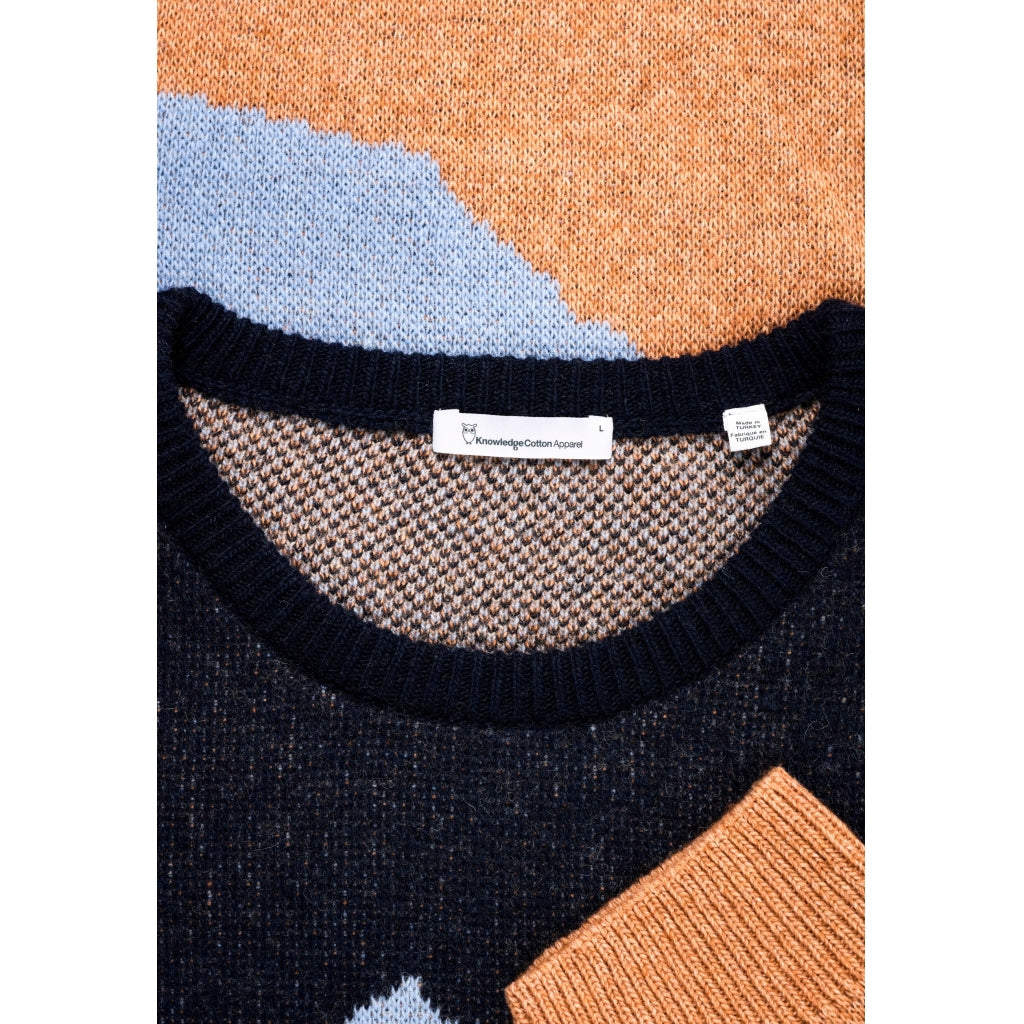 Strickpullover MOUNTAIN CREW NECK aus Bio-Wolle