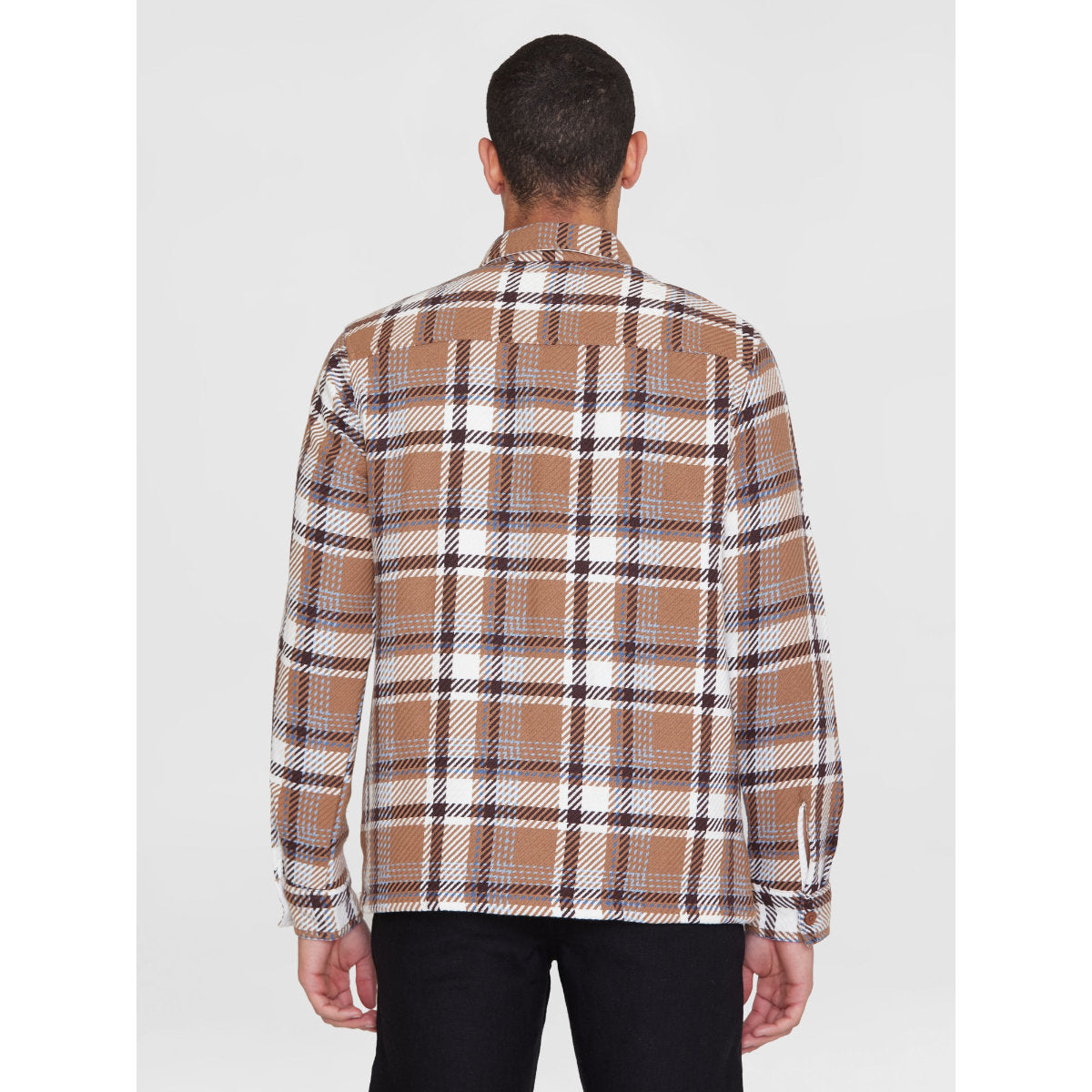 Kariertes Overshirt CHECKED aus Bio-Baumwolle